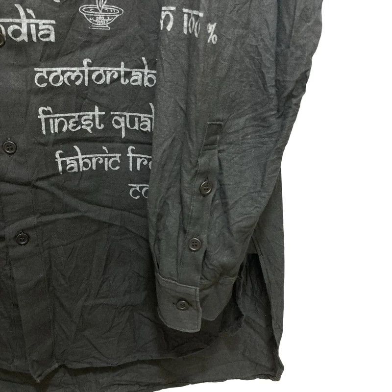 Yohji Yamamoto Yohji Yamamoto pour homme 22SS Indian print shirt Size US L / EU 52-54 / 3 - 5 Thumbnail