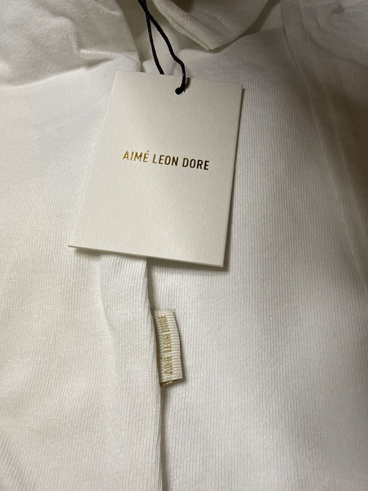 Aime Leon Dore Aime Leon Dore Molina Hand Tee S White Size US S / EU 44-46 / 1 - 4 Thumbnail