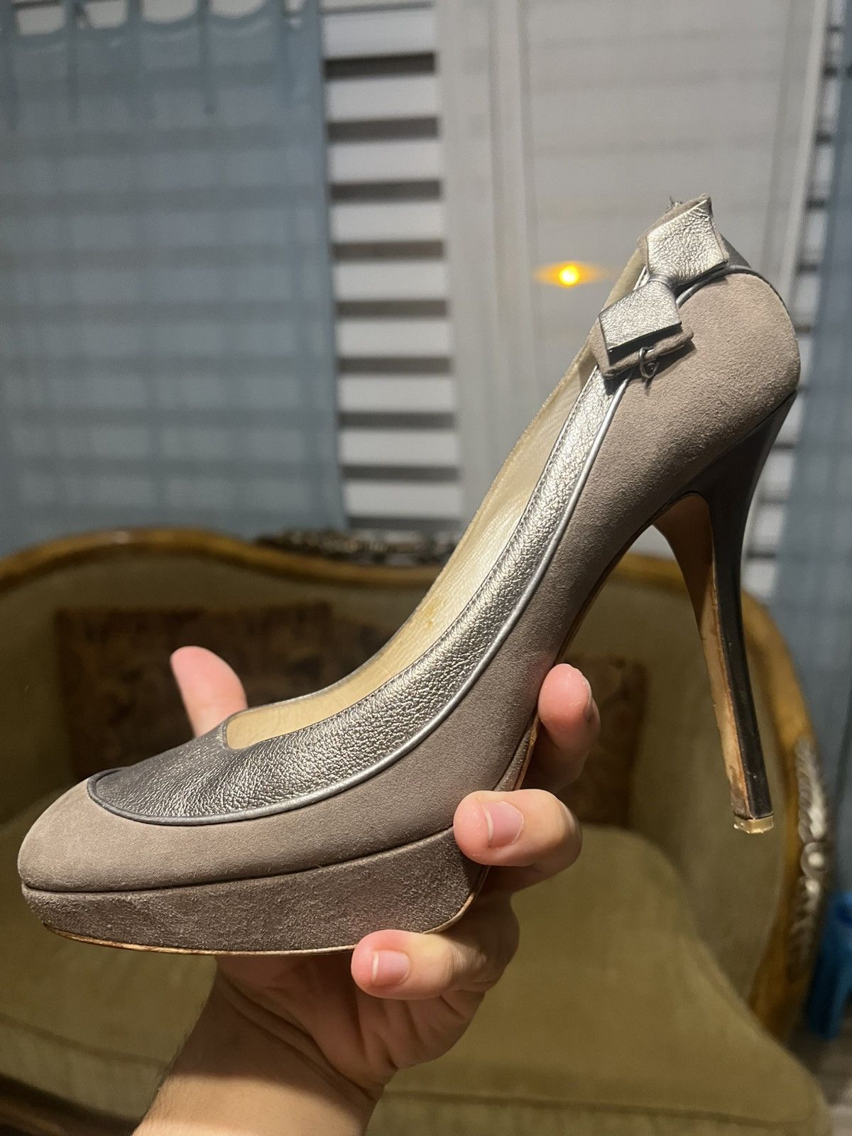 Dior Dior high heels with bows Size US 8.5 / IT 38.5 - 3 Thumbnail