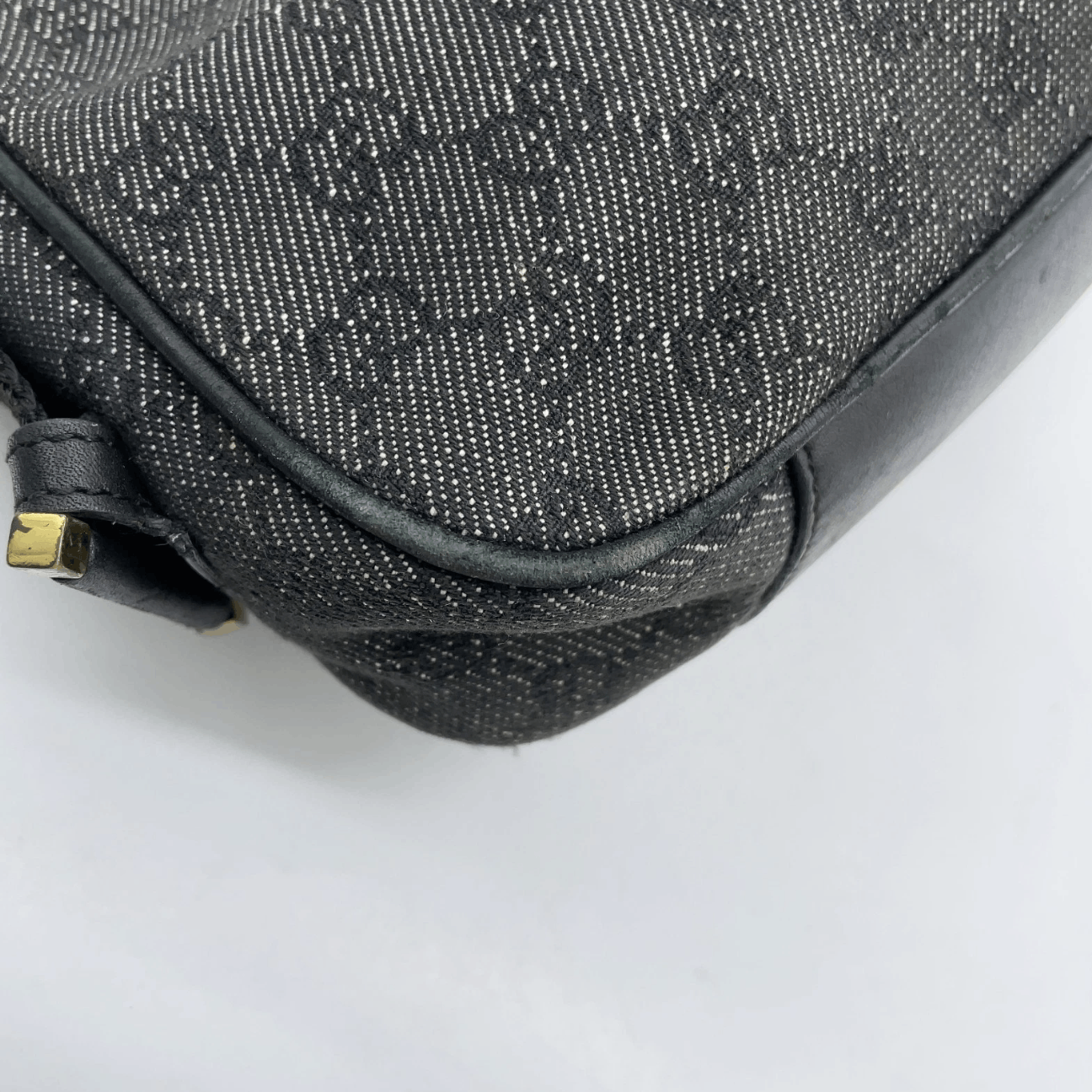 Gucci Gucci Jackie vintage GG denim canvas shoulder bag Size ONE SIZE - 3 Thumbnail