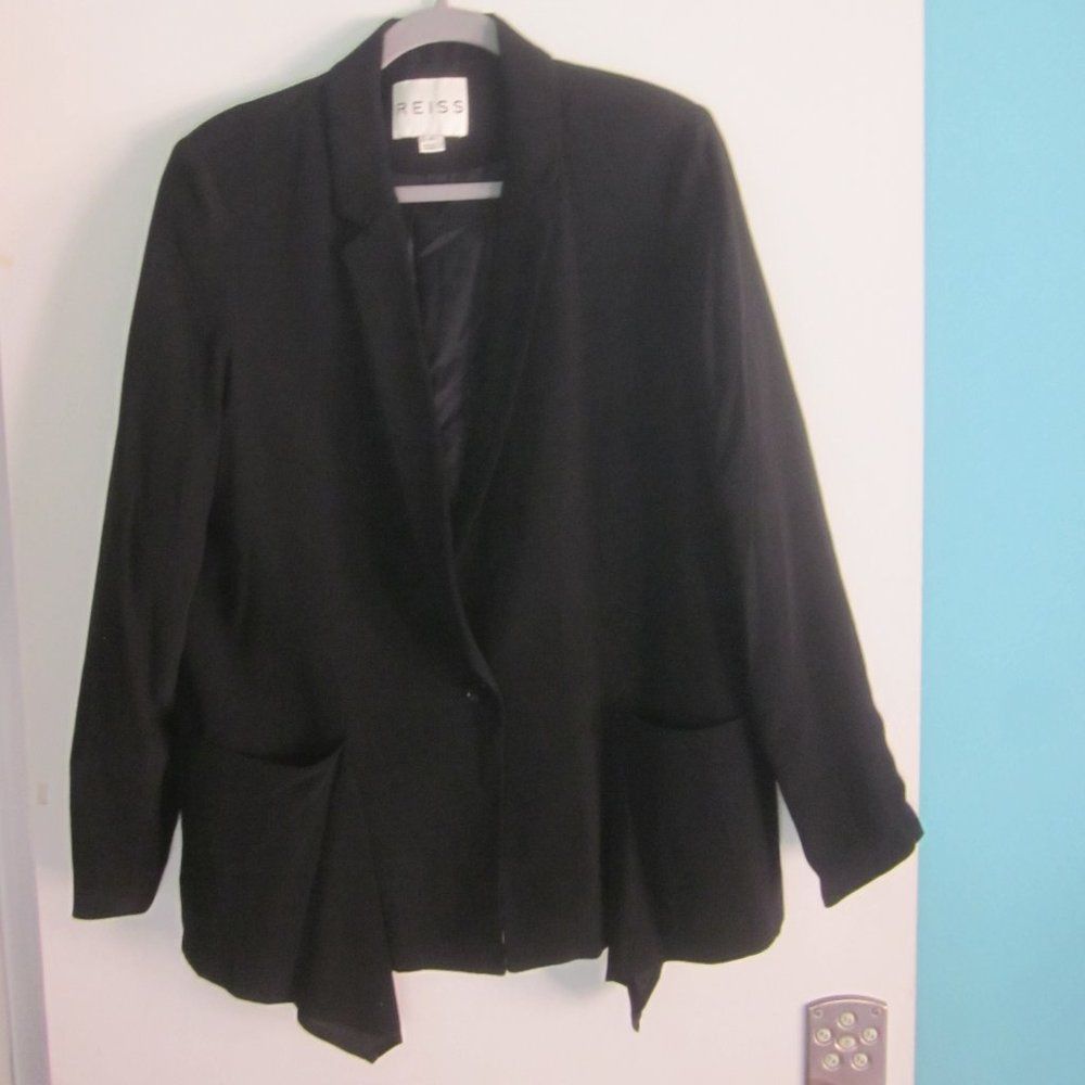 Reiss REISS Black Blazer Lissy Jacket Size M Size M / US 6-8 / IT 42-44 - 4 Thumbnail