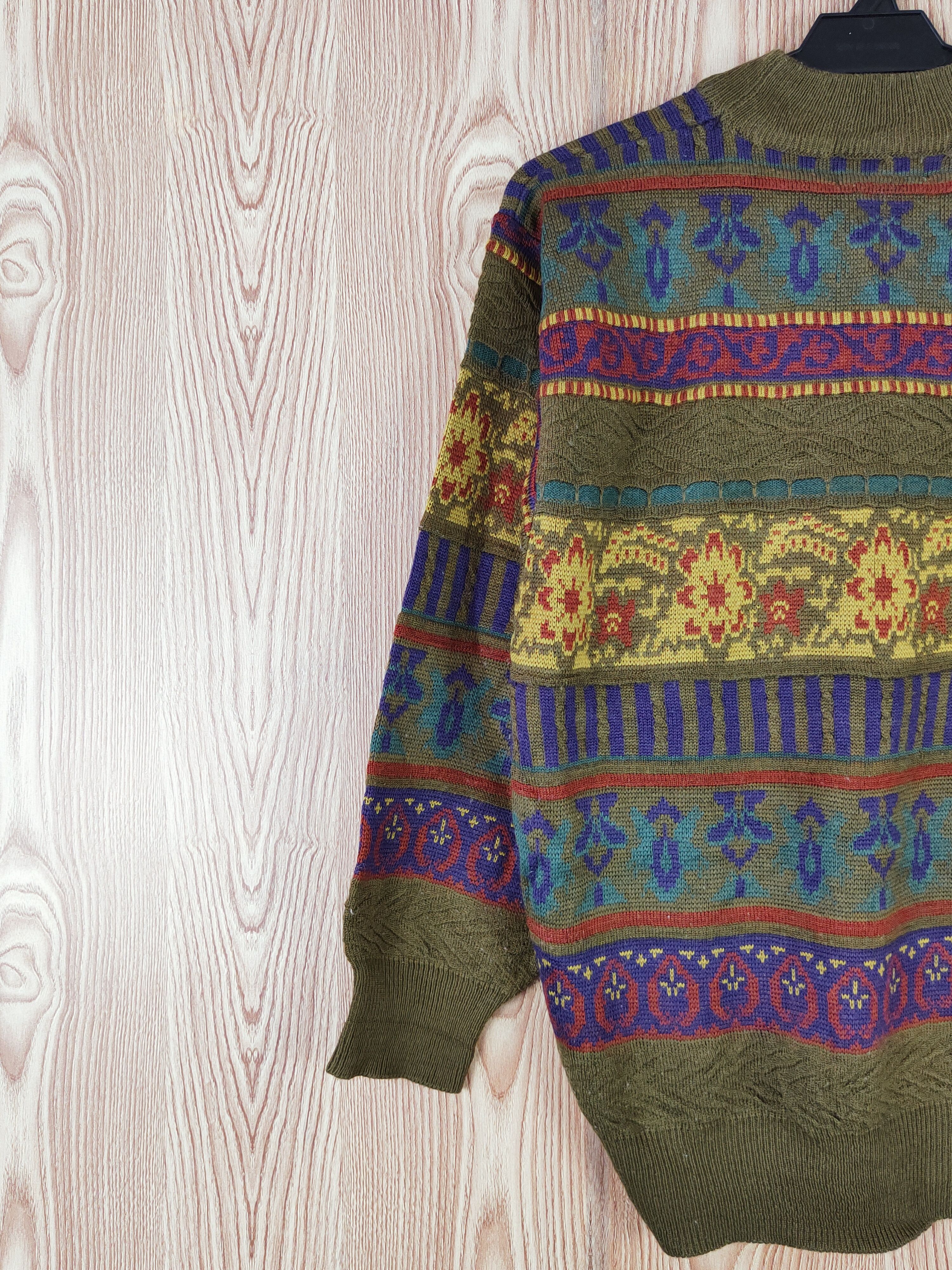 Homespun Knitwear Charlook Olive Knitwear Sweatshirts #W558 Size US M / EU 48-50 / 2 - 8 Thumbnail