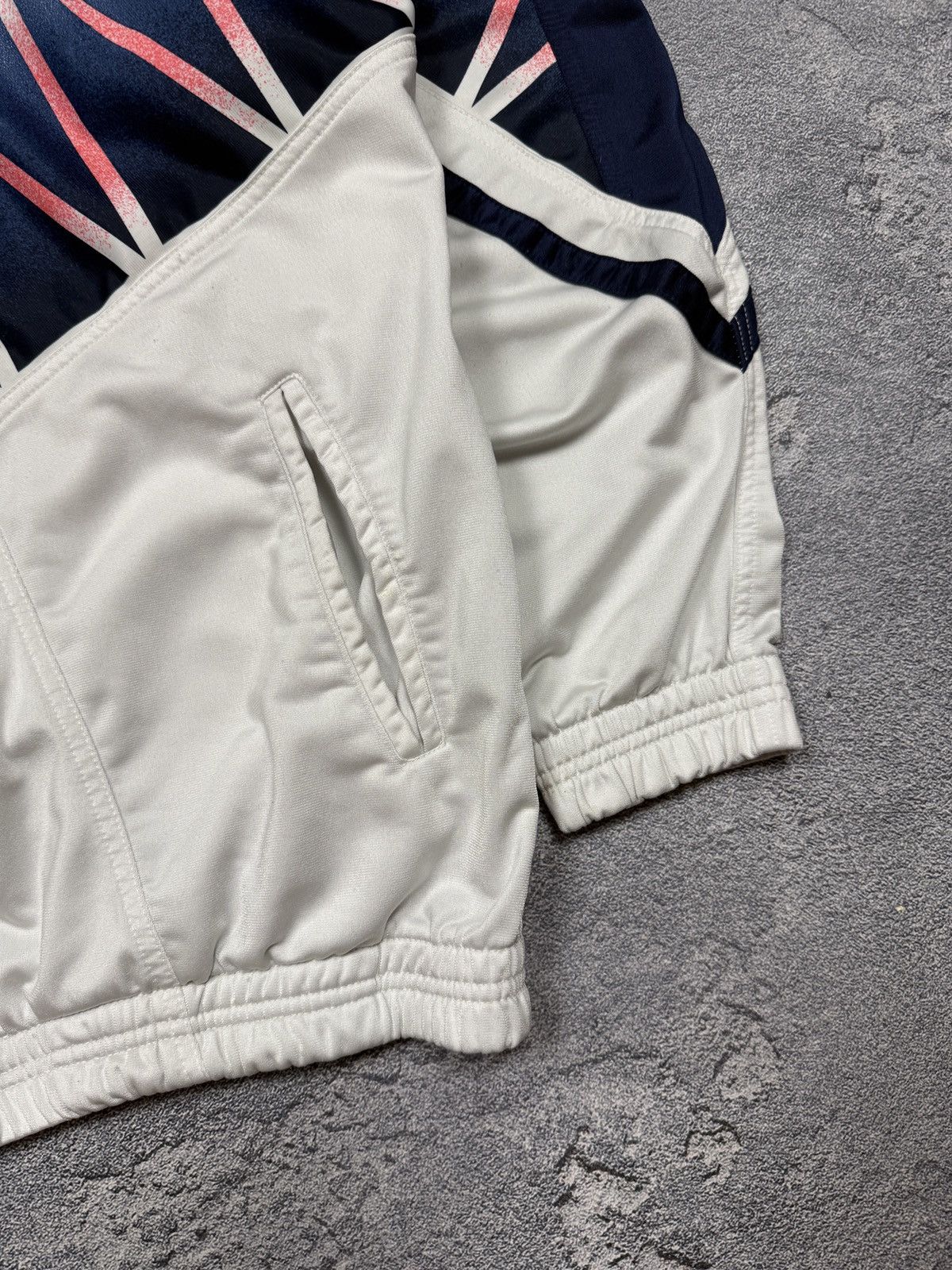 Diadora Vintage Diadora Italia 90s Track Jacket World Cup Retro Mens Size US L / EU 52-54 / 3 - 6 Thumbnail