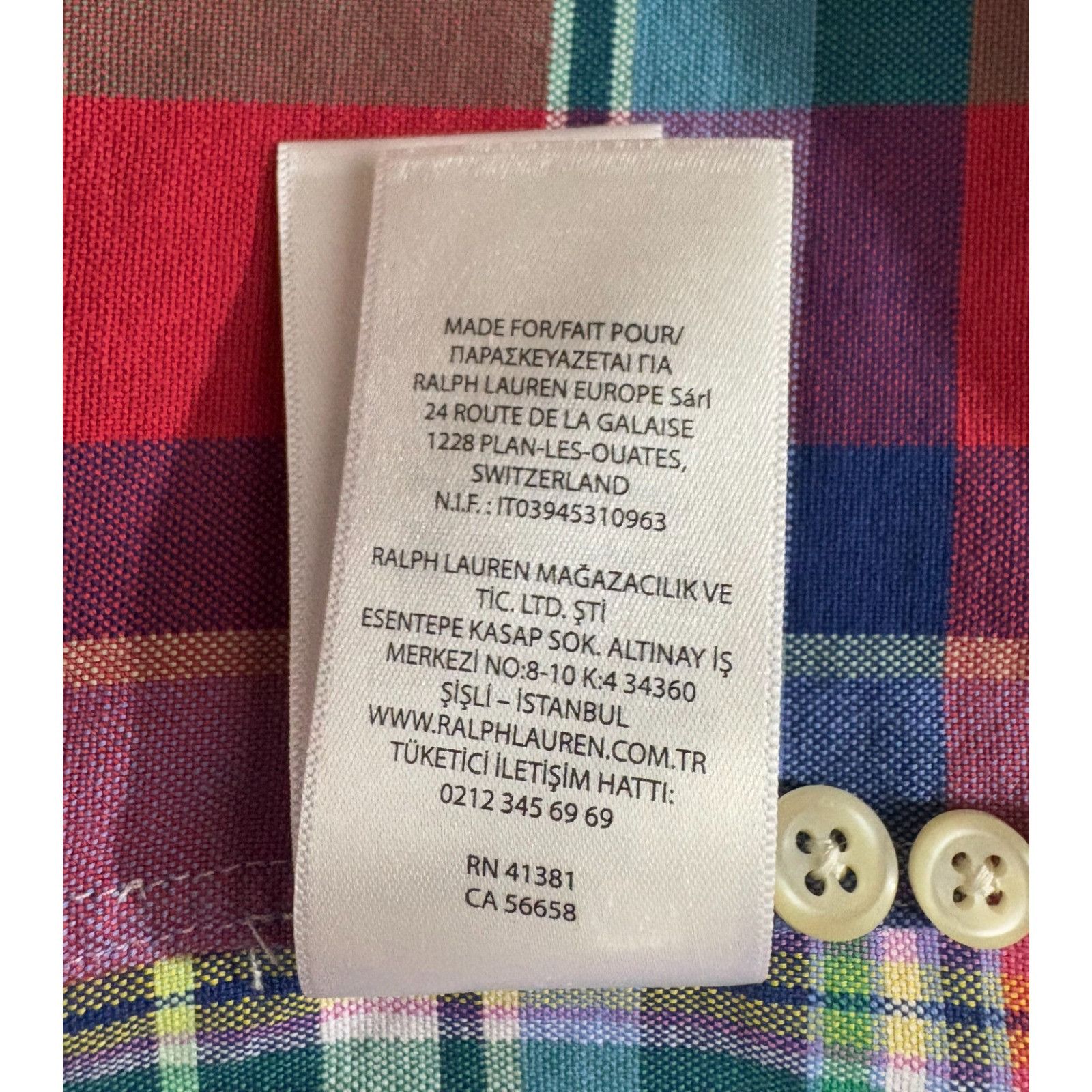 Polo Ralph Lauren Polo Ralph Lauren Classic-Fit Oxford Plaid Shirt size M mult Size US M / EU 48-50 / 2 - 6 Thumbnail