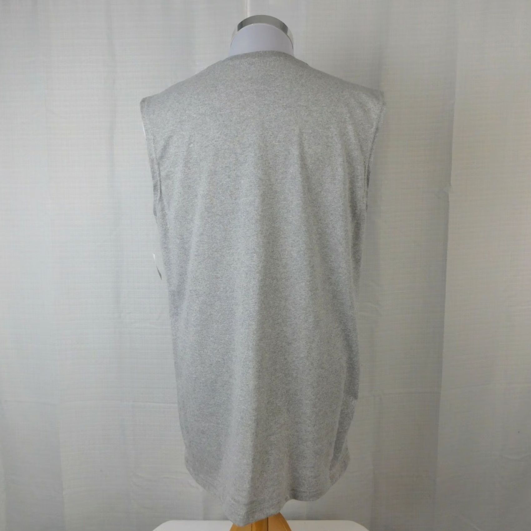 Vintage Open Trails Men's Cotton Blend Pocket Tank Shirt Gray M Size US M / EU 48-50 / 2 - 3 Thumbnail