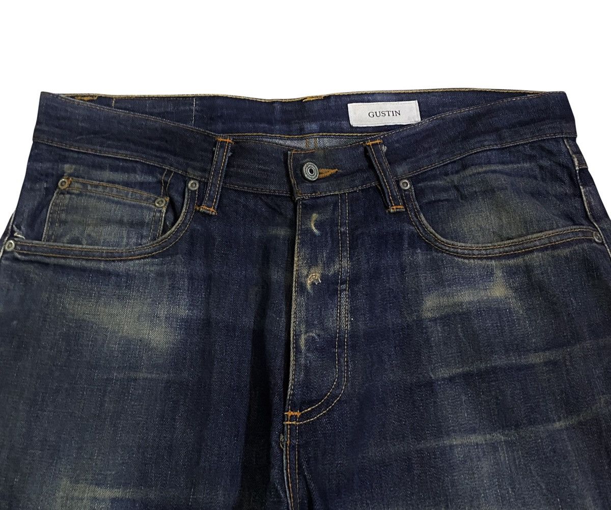 Gustin Rare Design Vintage Brand Gustin Selvedge Jeans 2000s Size US 36 / EU 52 - 4 Thumbnail