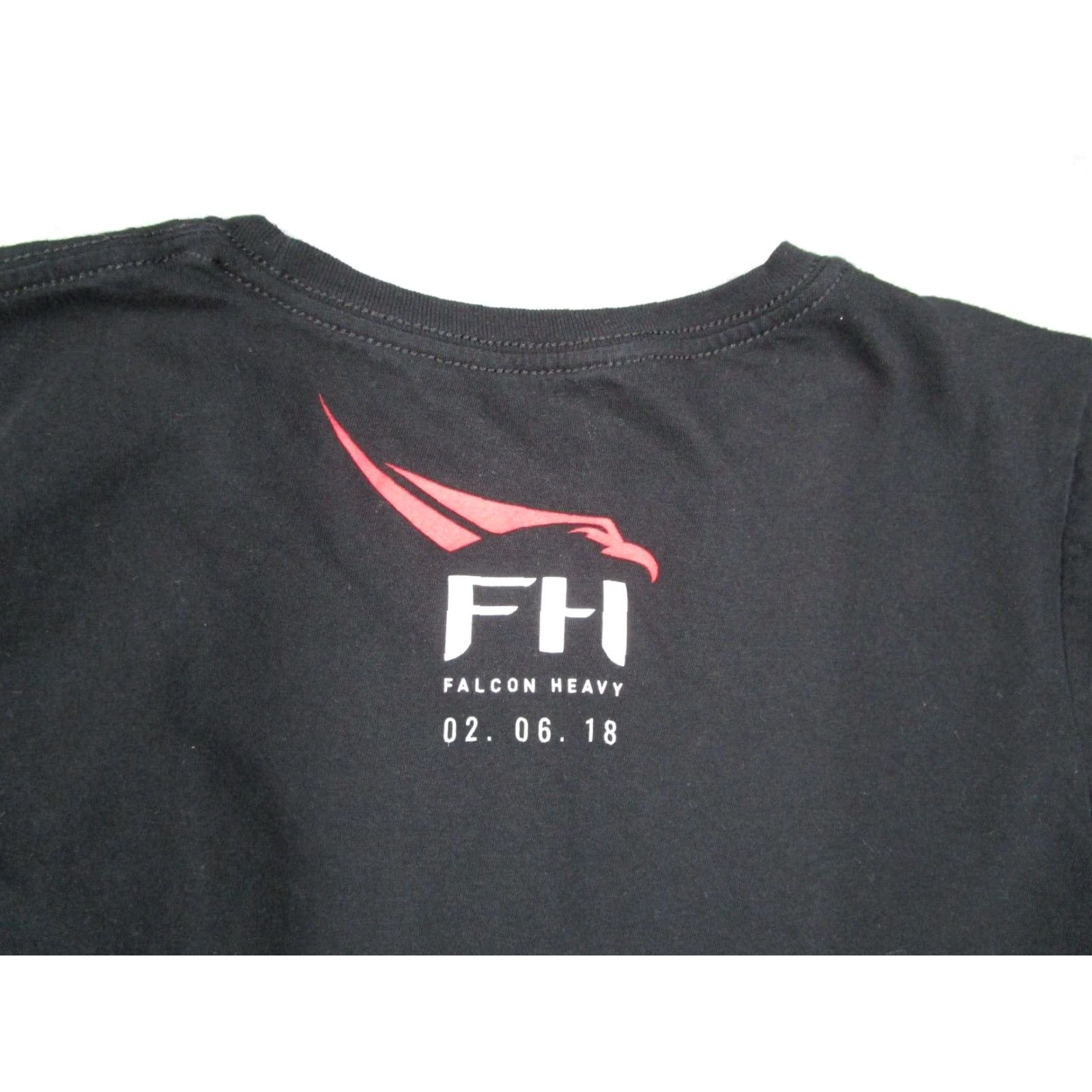 Doublet VINTAGE SpaceX Women's Black Double Sided Falcon Heavy T-Shirt Extra Large Short Sleeve Size ONE SIZE - 4 Thumbnail