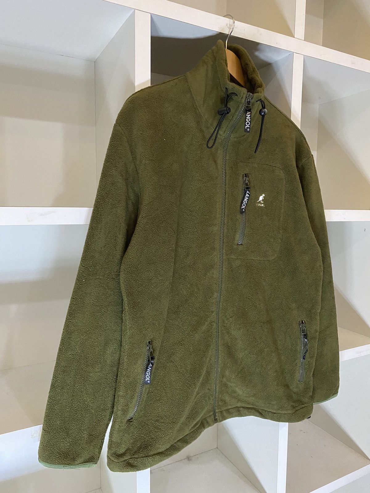 Kangol Kangol England Fleece Jacket Size US L / EU 52-54 / 3 - 4 Thumbnail
