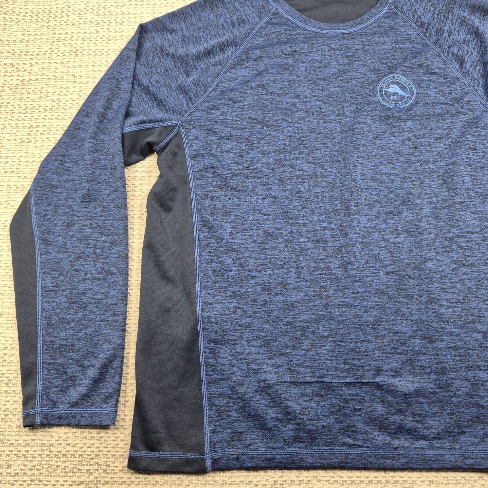 Tommy Bahama Tommy Bahama IslandActive Shirt Adult S Blue Long Sleeve Reversible Tee Top Size US S / EU 44-46 / 1 - 3 Thumbnail