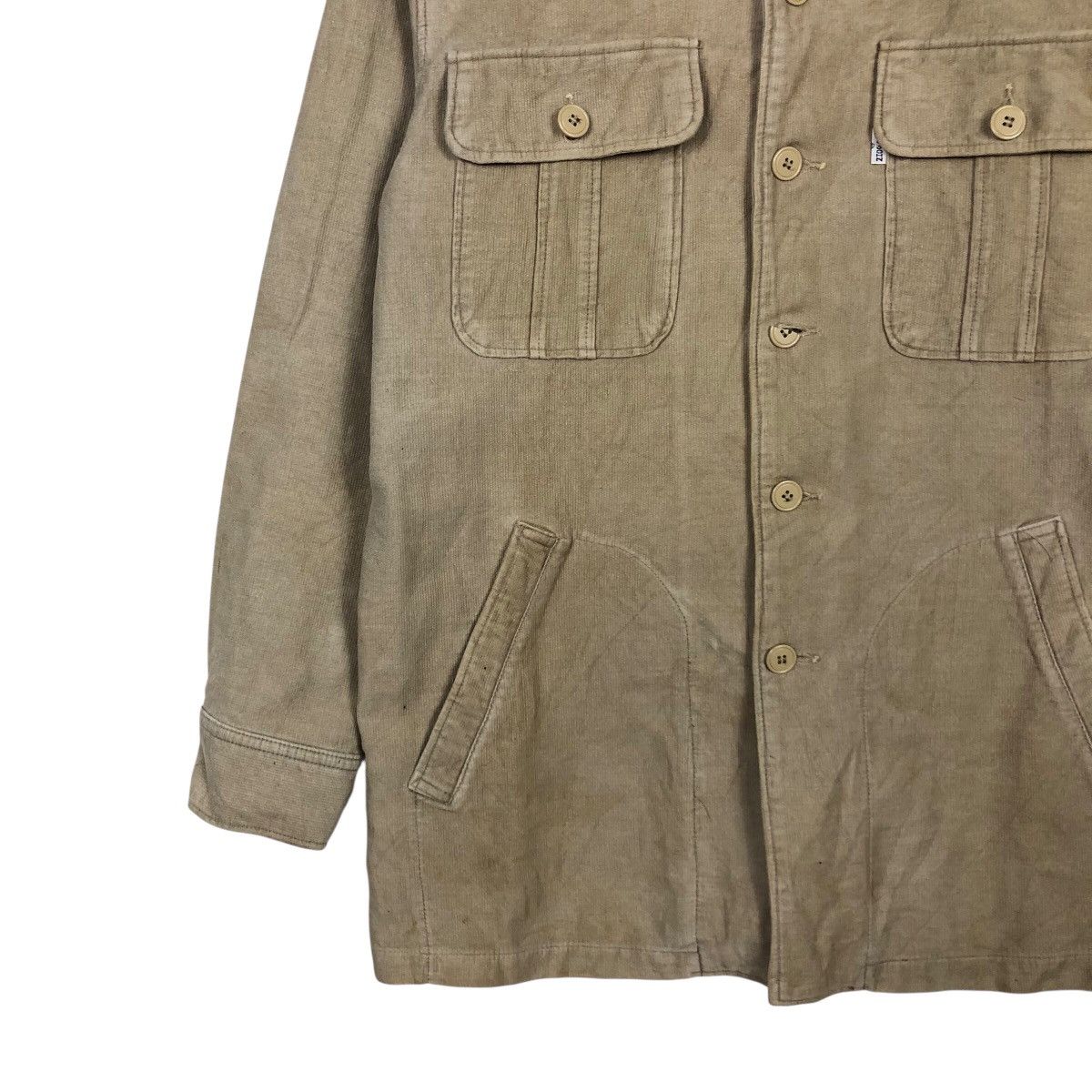 Japanese Brand 📌Vintage Trucker Chore Work Jacket Big John Multi Pocket Size US L / EU 52-54 / 3 - 5 Thumbnail