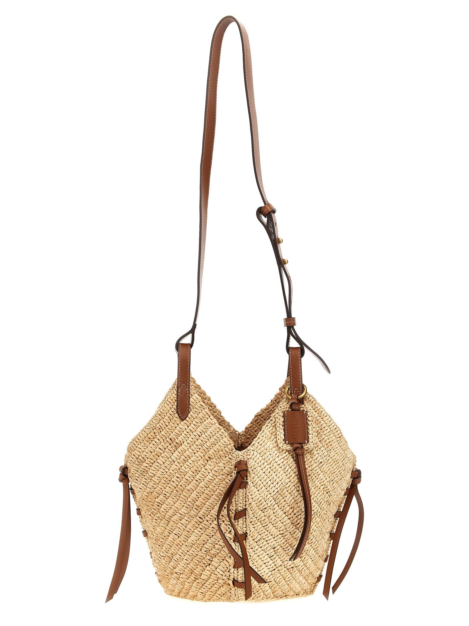 Isabel Marant 'tampa Mini' Shoulder Bag in Beige, Women's