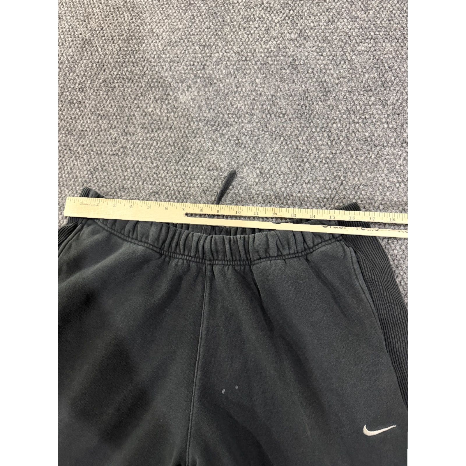 Nike Nike Sweatpants Mens 2XL Black Fleece Zip Hem Side Stripe Athletic Pants Size US 39 - 7 Thumbnail