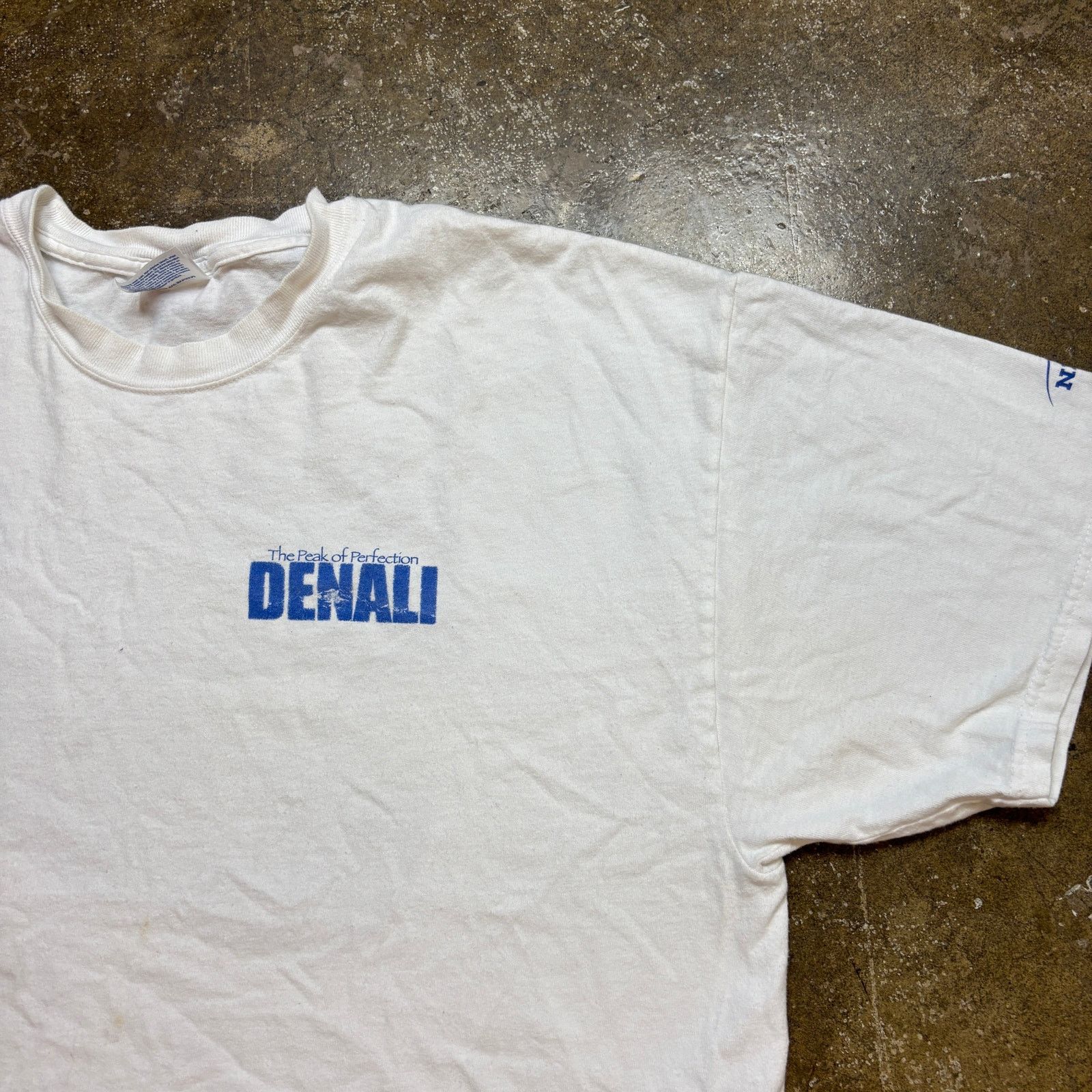 Hanes × Vintage VTG NMB Denali Peak of Perfection Climbing Keyboard Shirt XL Size US XL / EU 56 / 4 - 4 Thumbnail