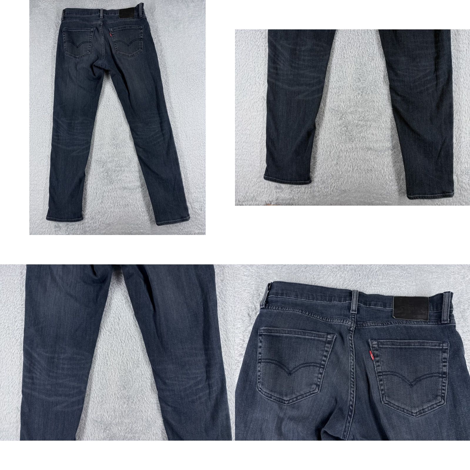Levi's VINTAGE Levis Jeans 511 Mens Denim Blue Dark 29x29 Cotton Blend Slim Straight 5-Pocket Zip 32 Adult Regular Jeans Size US 32 / EU 48 - 9 Thumbnail