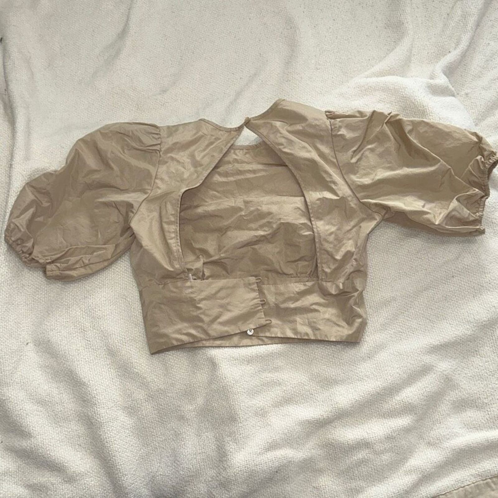 Aritzia Wilfred Duomo Blouse in Sand | Sz 4 Size S / US 4 / IT 40 - 5 Thumbnail