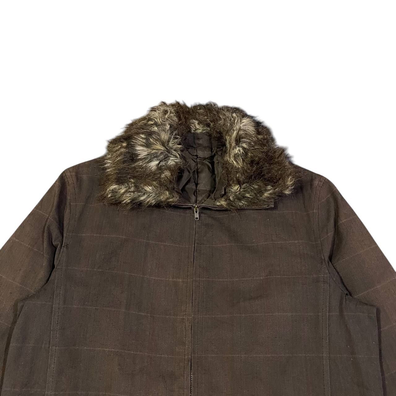 Tornado Mart Vintage Blue Tornado Fur Canvas Jacket Size US L / EU 52-54 / 3 - 2 Thumbnail