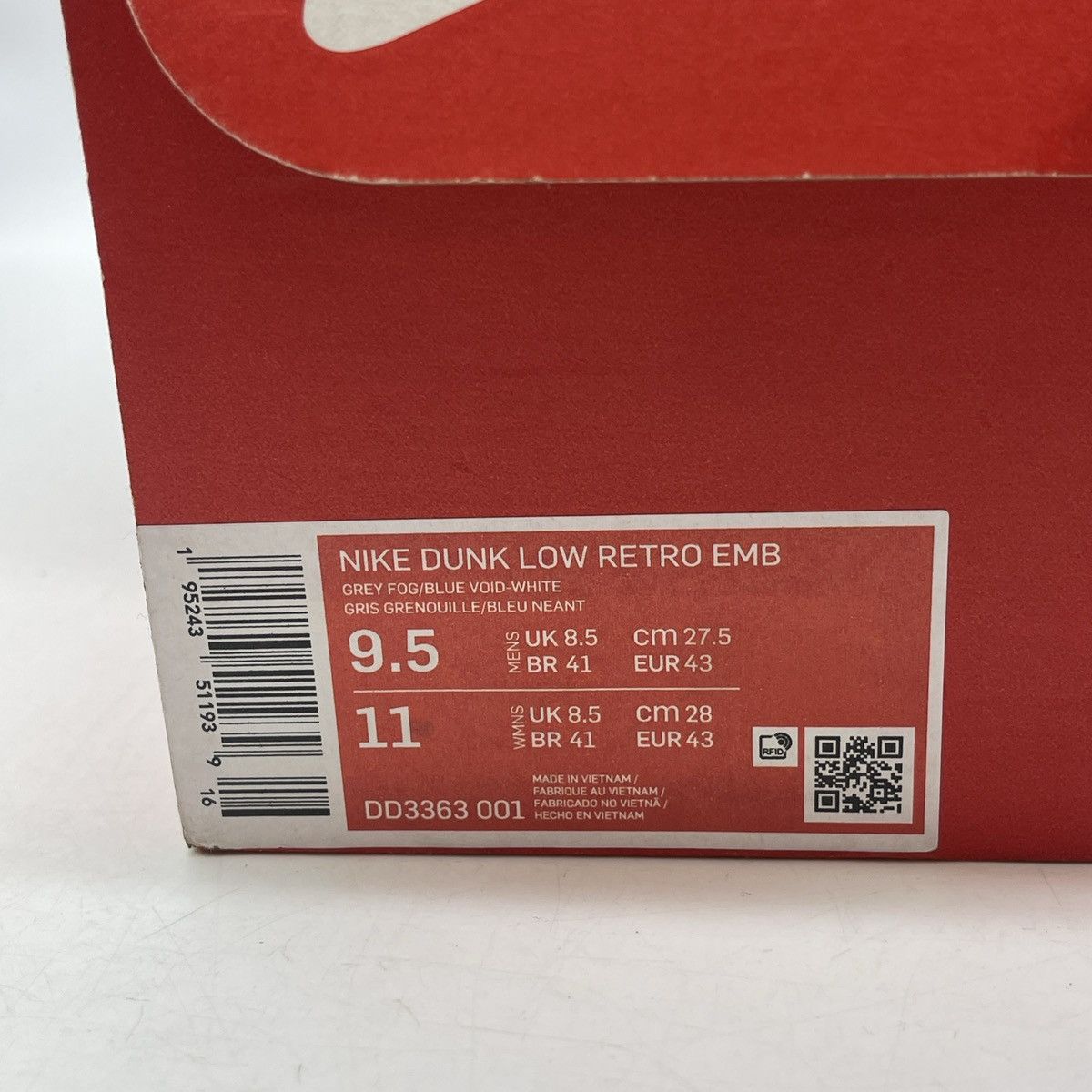 Nike NBA x dunk low 75th anniversary nets Size US 9.5 / EU 42-43 - 8 Thumbnail