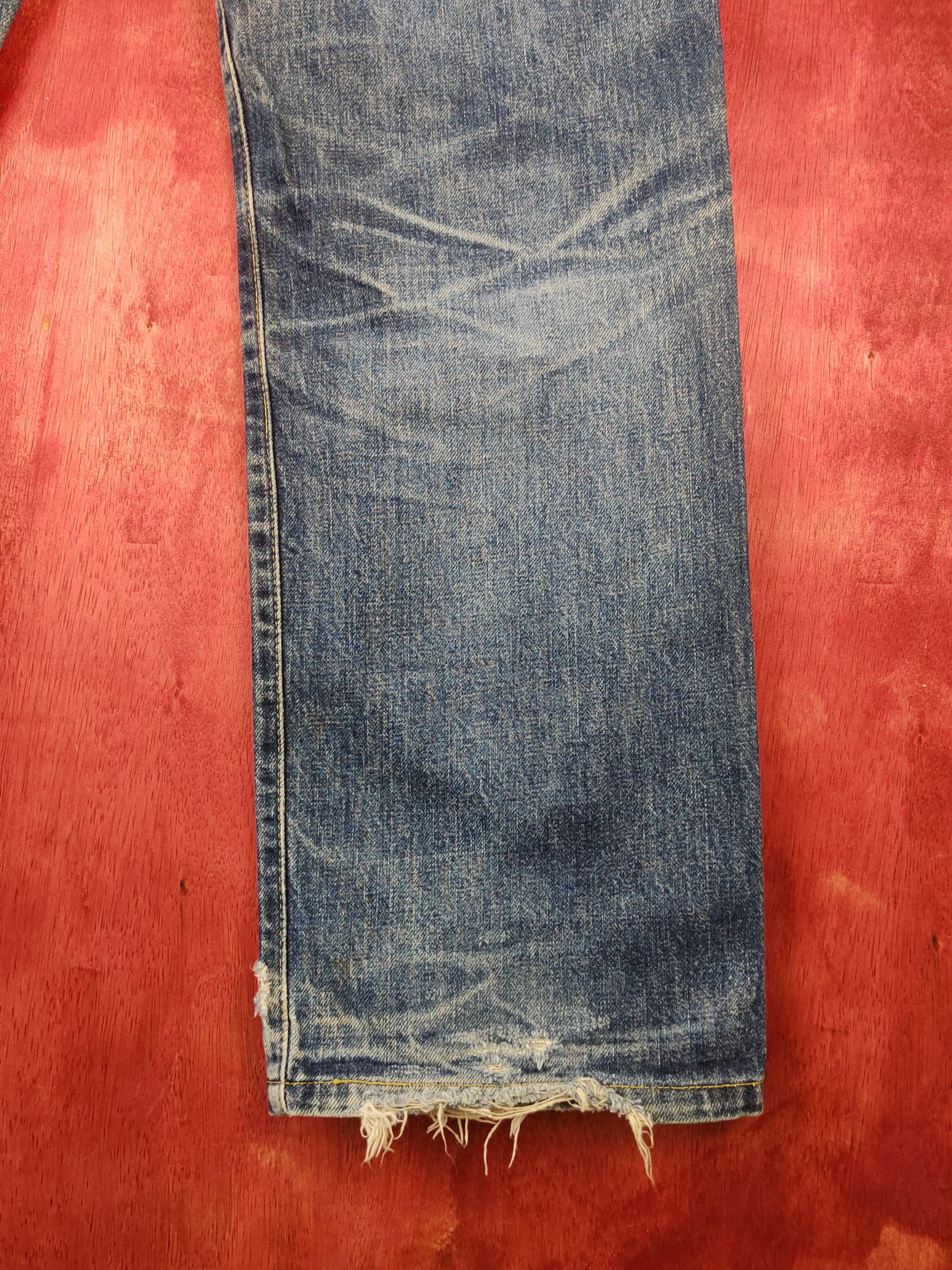 Levi's Levi's big E vintage selvedge Blue jeans Denim Pants #S1367 Size US 31 - 15 Thumbnail
