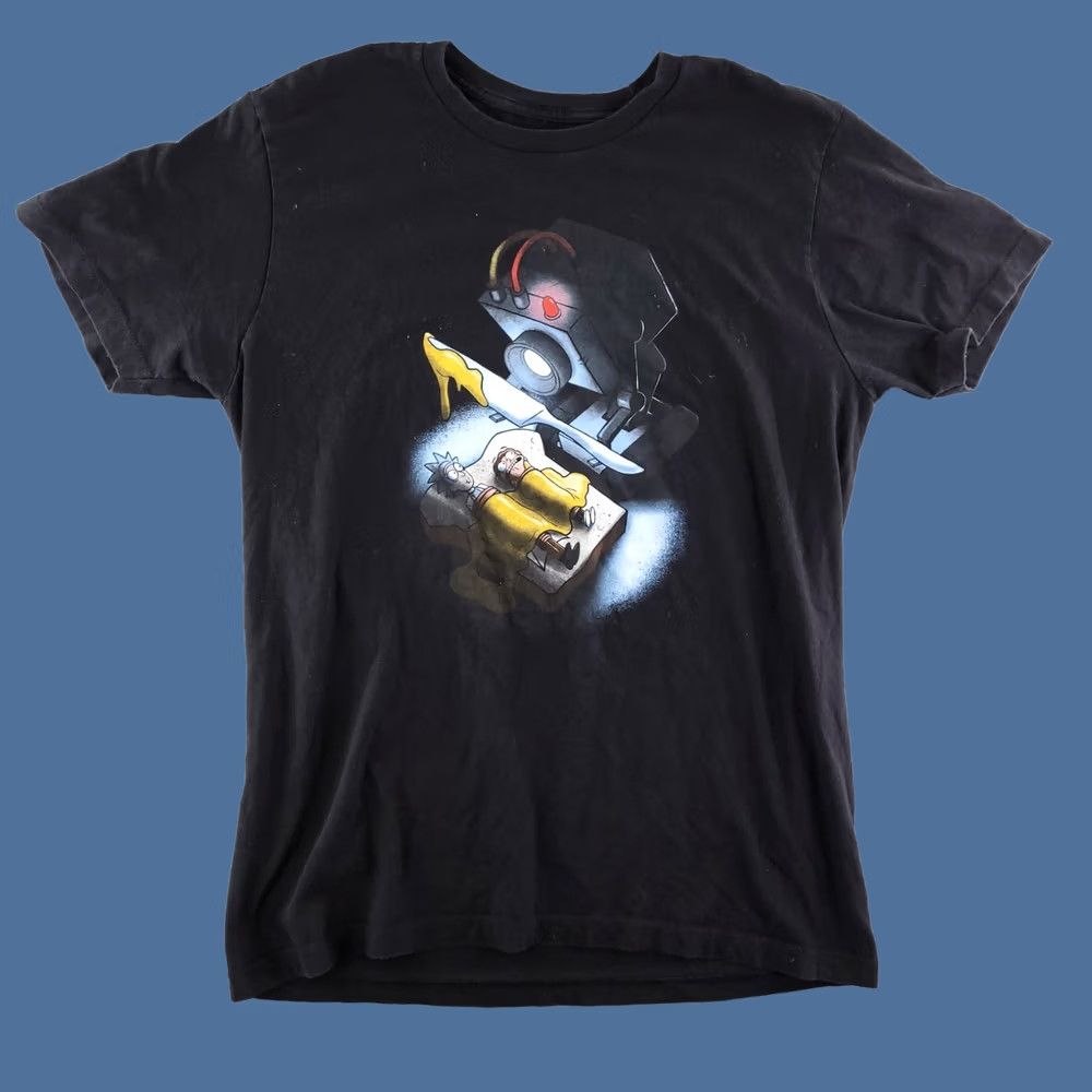 Ripple Junction Ripple Junction Ricky and Morty T Shirt Mens Large Black Short Sleeve Crew Neck Size US L / EU 52-54 / 3 - 1 Thumbnail