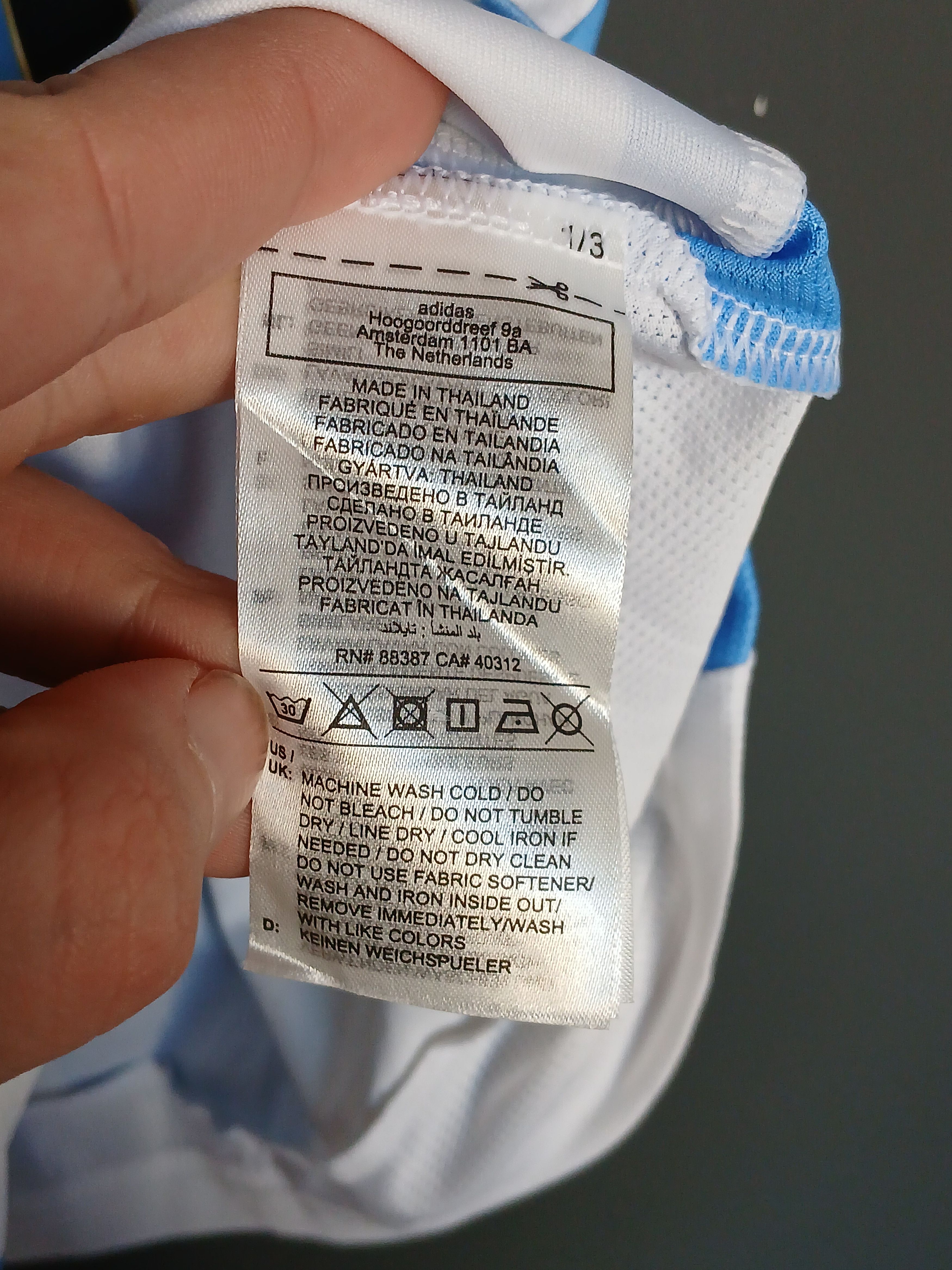 Adidas KIDS Argentina National Team 24/25 Home Football Jersey Size US XS / EU 42 / 0 - 11 Thumbnail