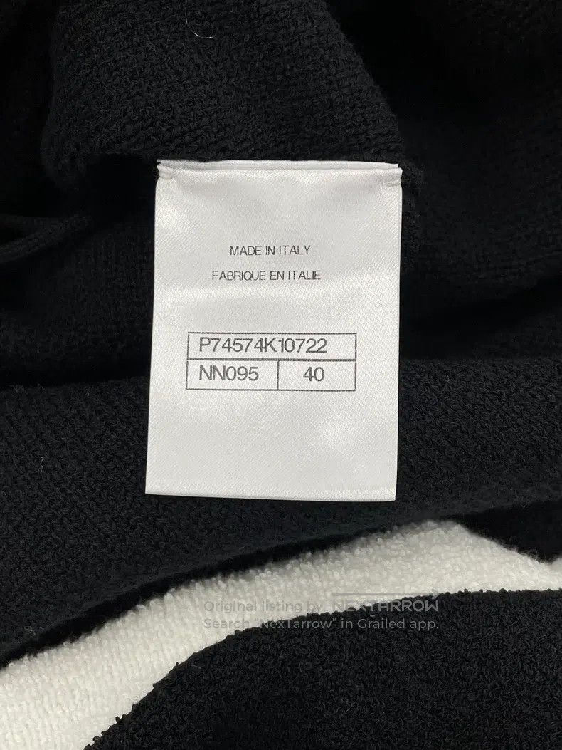 Chanel Chanel Black and white colour-blocked strap double c-butto Size S / US 4 / IT 40 - 6 Thumbnail
