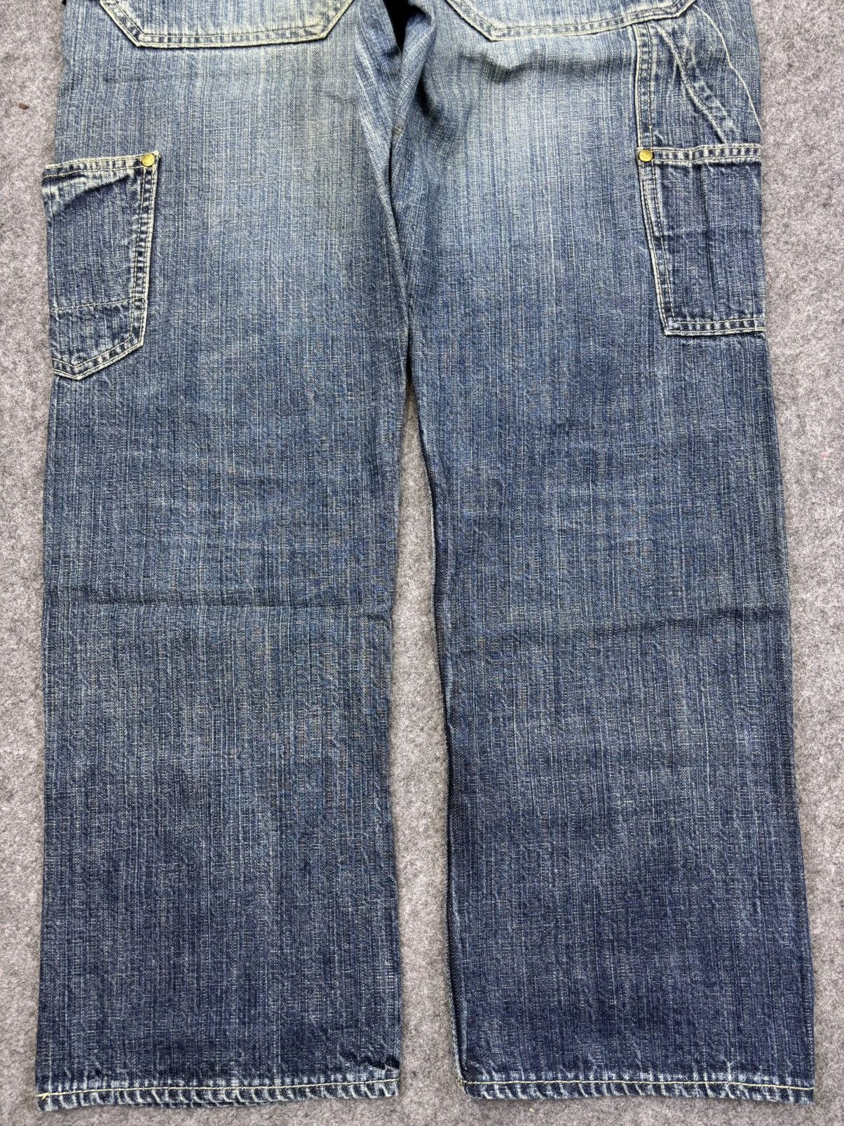 Japanese Brand 💥DOUBLE KNEE💥MEDICAL BRANCH Japan Carpenter Jeans F794 Size US 33 - 9 Thumbnail