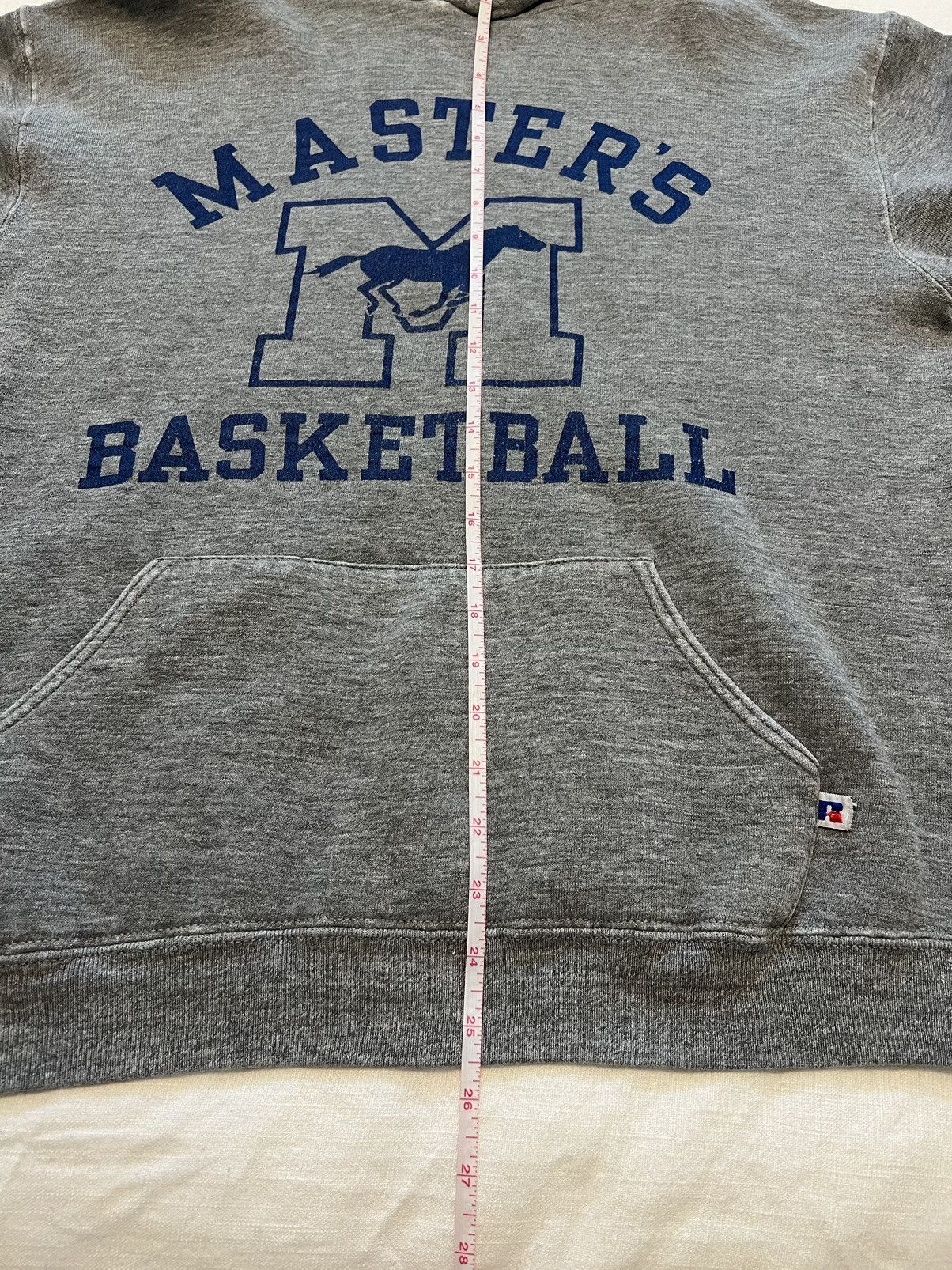 Russell Athletic Master’s Basketball vtg hoodie (made in USA) Size US L / EU 52-54 / 3 - 7 Thumbnail