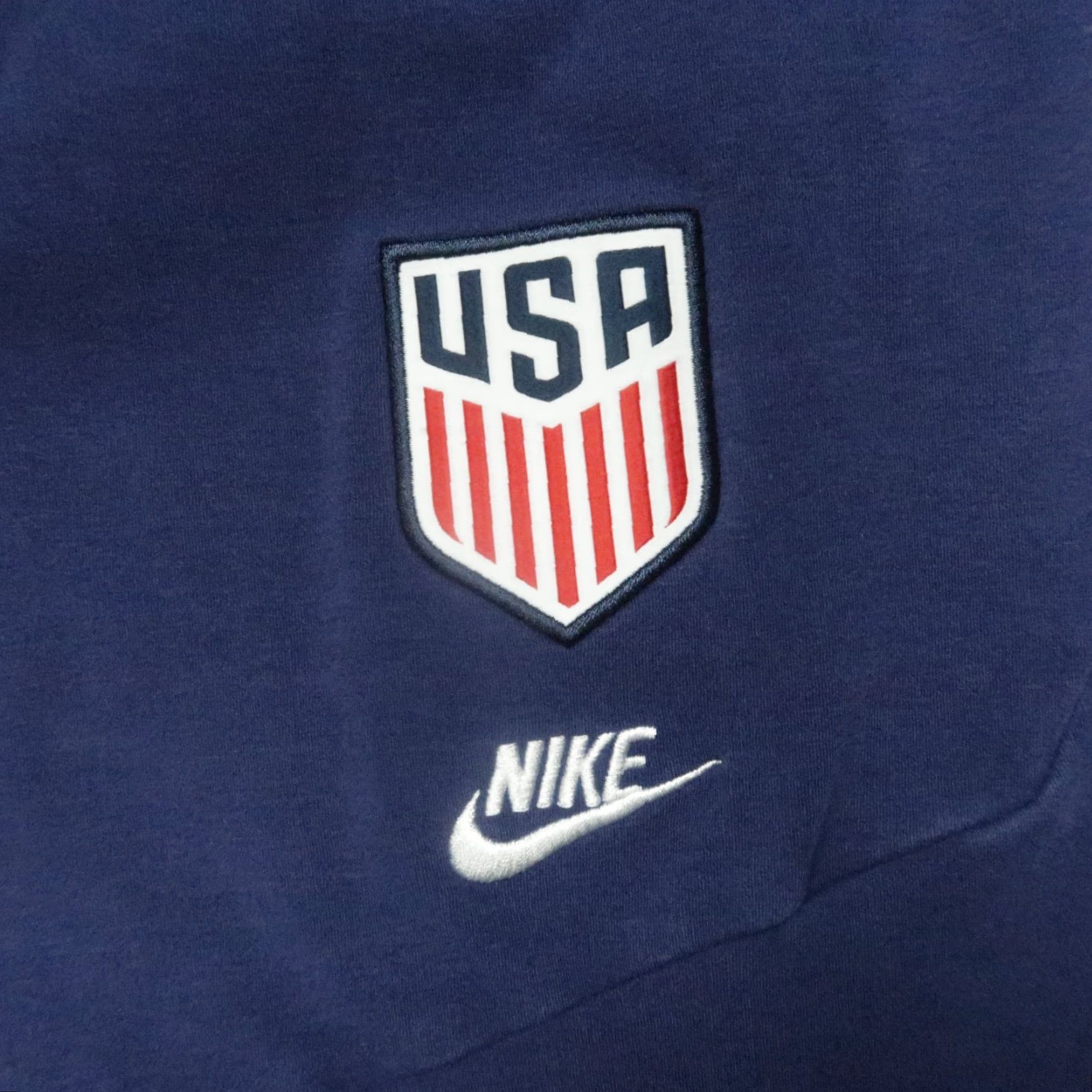 Nike Nike Pants Men Small Blue Tech Fleece Joggers Athletic Zip Pocket USA Soccer Size US 29 - 4 Thumbnail