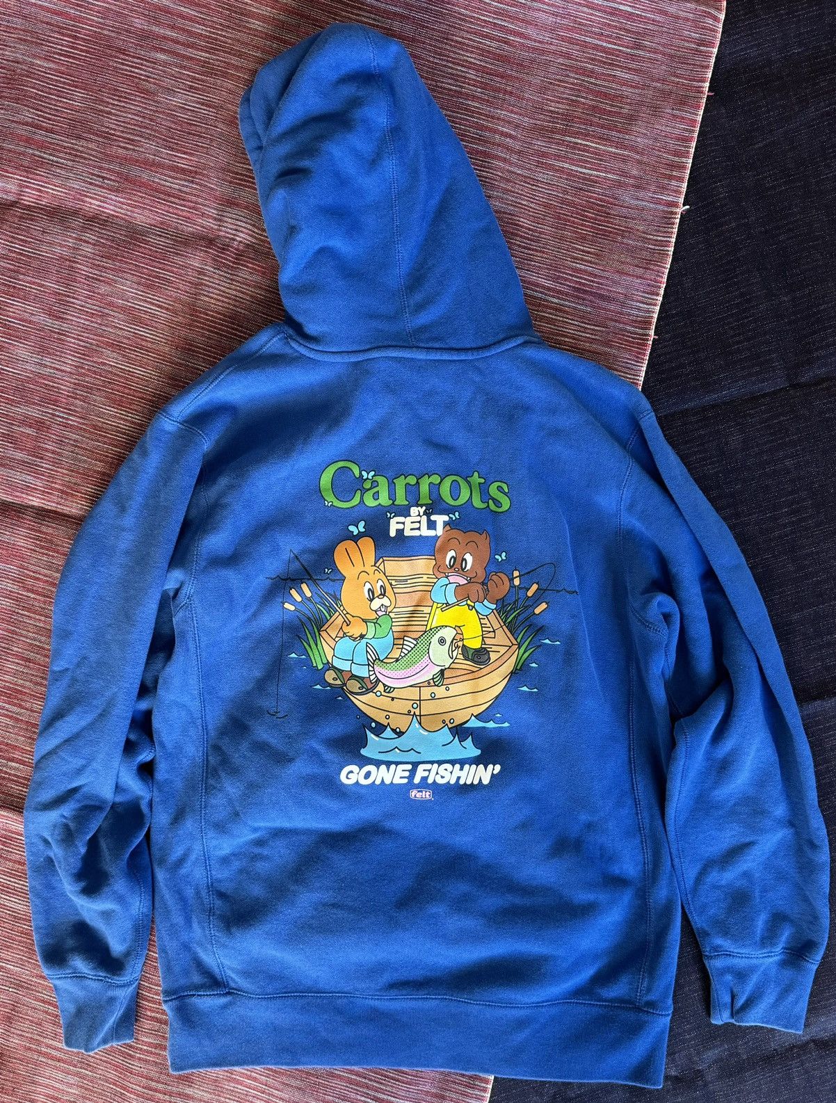 Carrots by Anwar Carrots × FELT FELT x Carrots Gone Fishing Hoodie Size US L / EU 52-54 / 3 - 2 Thumbnail