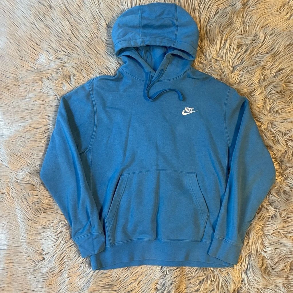 Nike Nike Men's light blue Hoodie Sweater size M Size US M / EU 48-50 / 2 - 1 Thumbnail