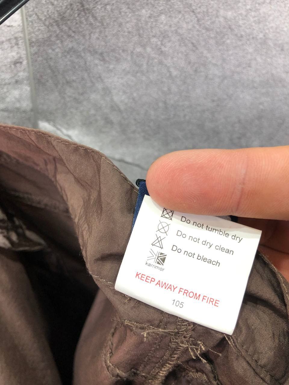 Karrimor Karrimor Mens Brown Nylon Cargo Shorts Size US 36 / EU 52 - 15 Thumbnail
