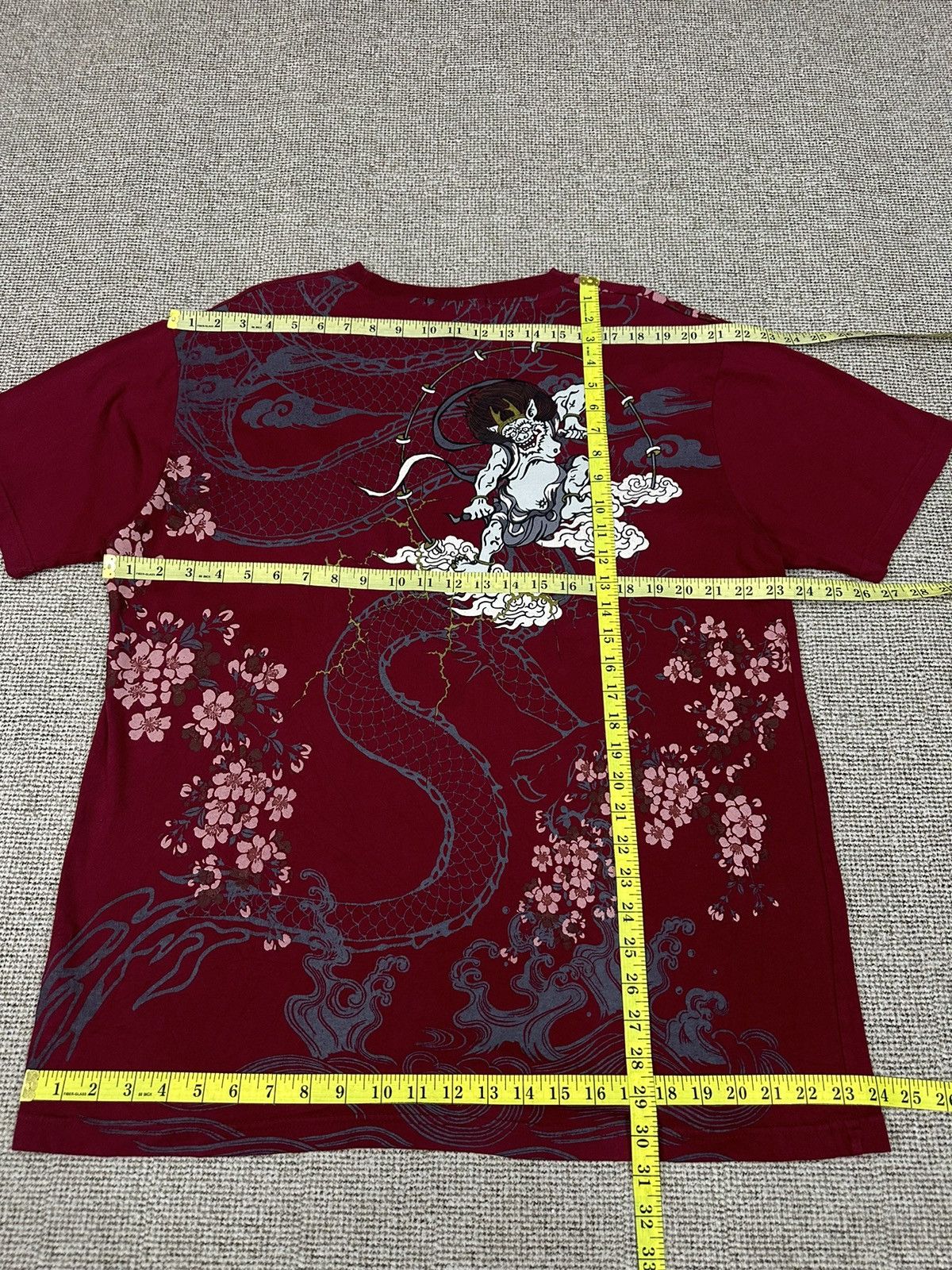 Karakuri Tamashii Karakuri Tamashi Sukajan Harajuku Tshirt A949 Size US L / EU 52-54 / 3 - 8 Thumbnail
