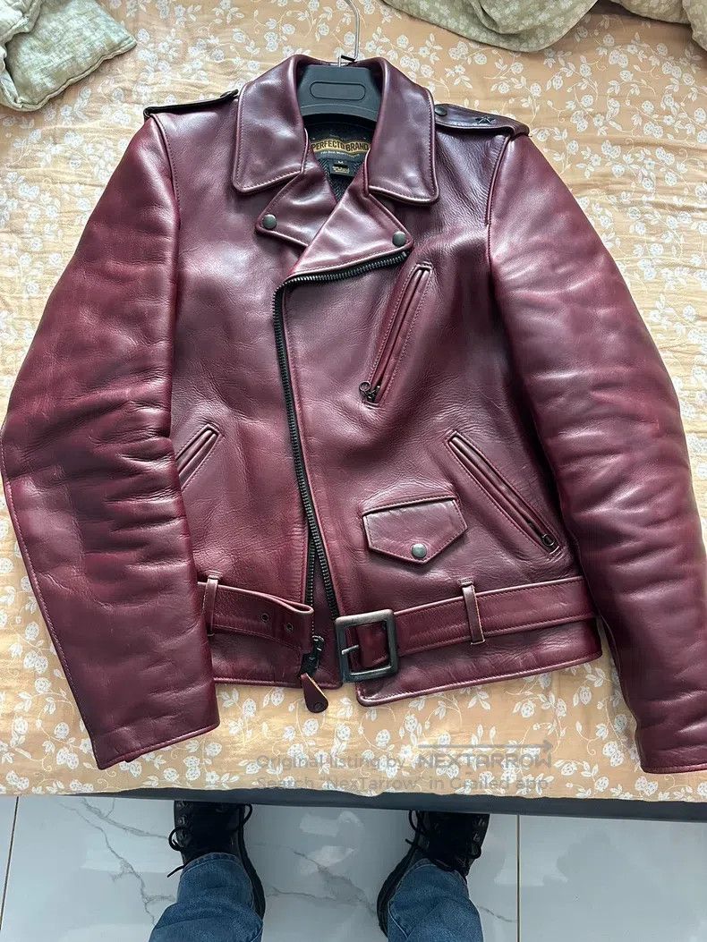 Schott Schott Cable-stayed cowhide Size US S / EU 44-46 / 1 - 1 Thumbnail