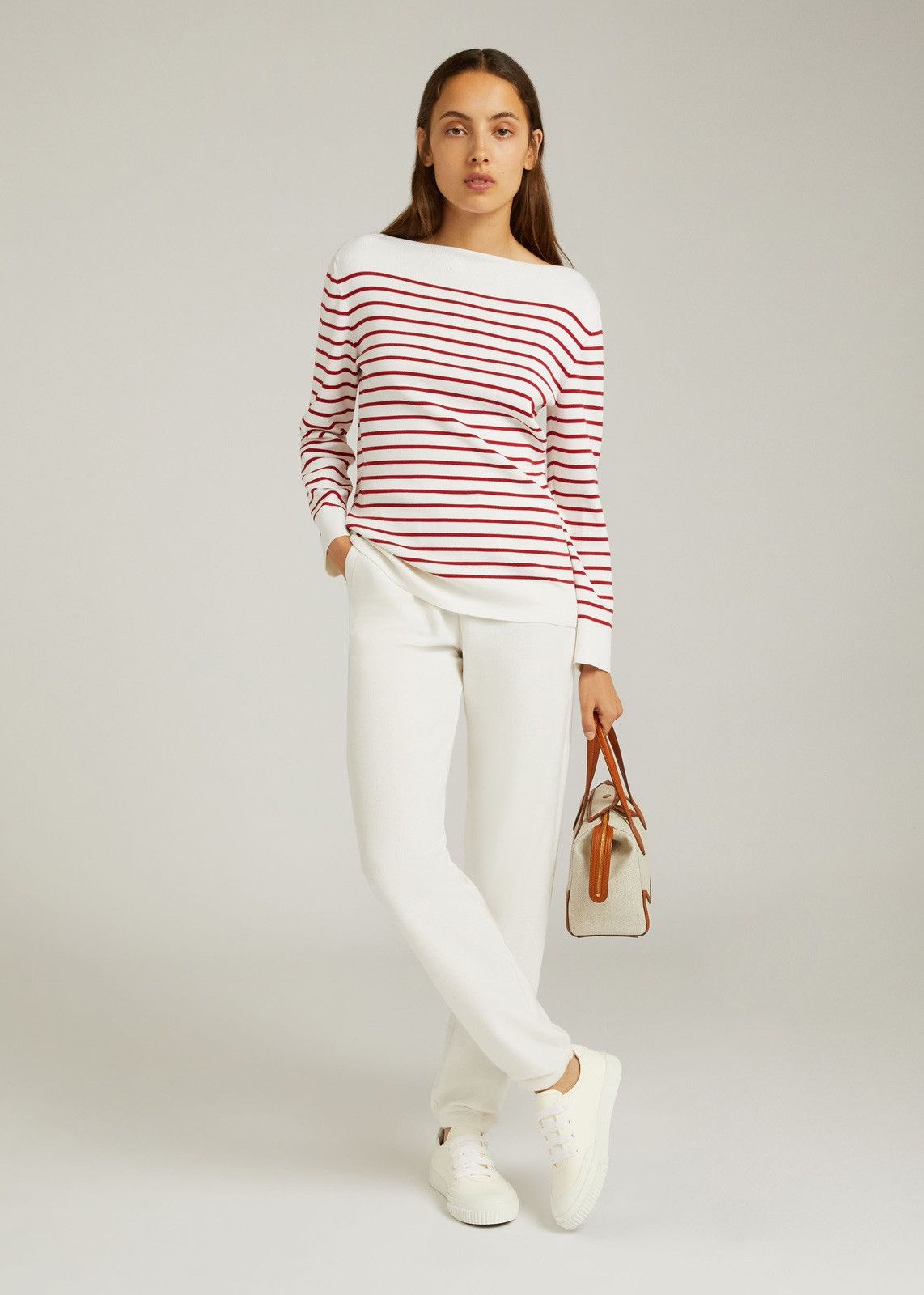 Loro Piana o1srvl11e0424 Trouser in White Size 28" / US 6 / IT 42 - 2 Thumbnail
