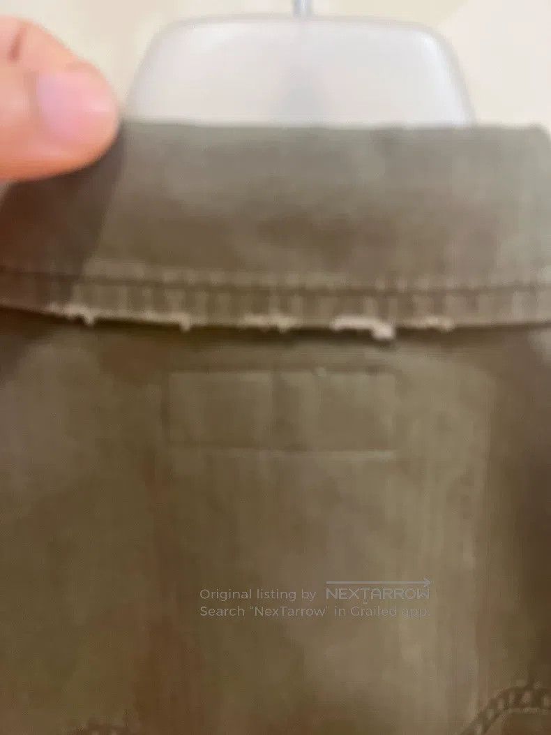 Saint Laurent Paris Saint Laurent Paris Classic Mustard Green Western Denim Sh Size US L / EU 52-54 / 3 - 7 Thumbnail