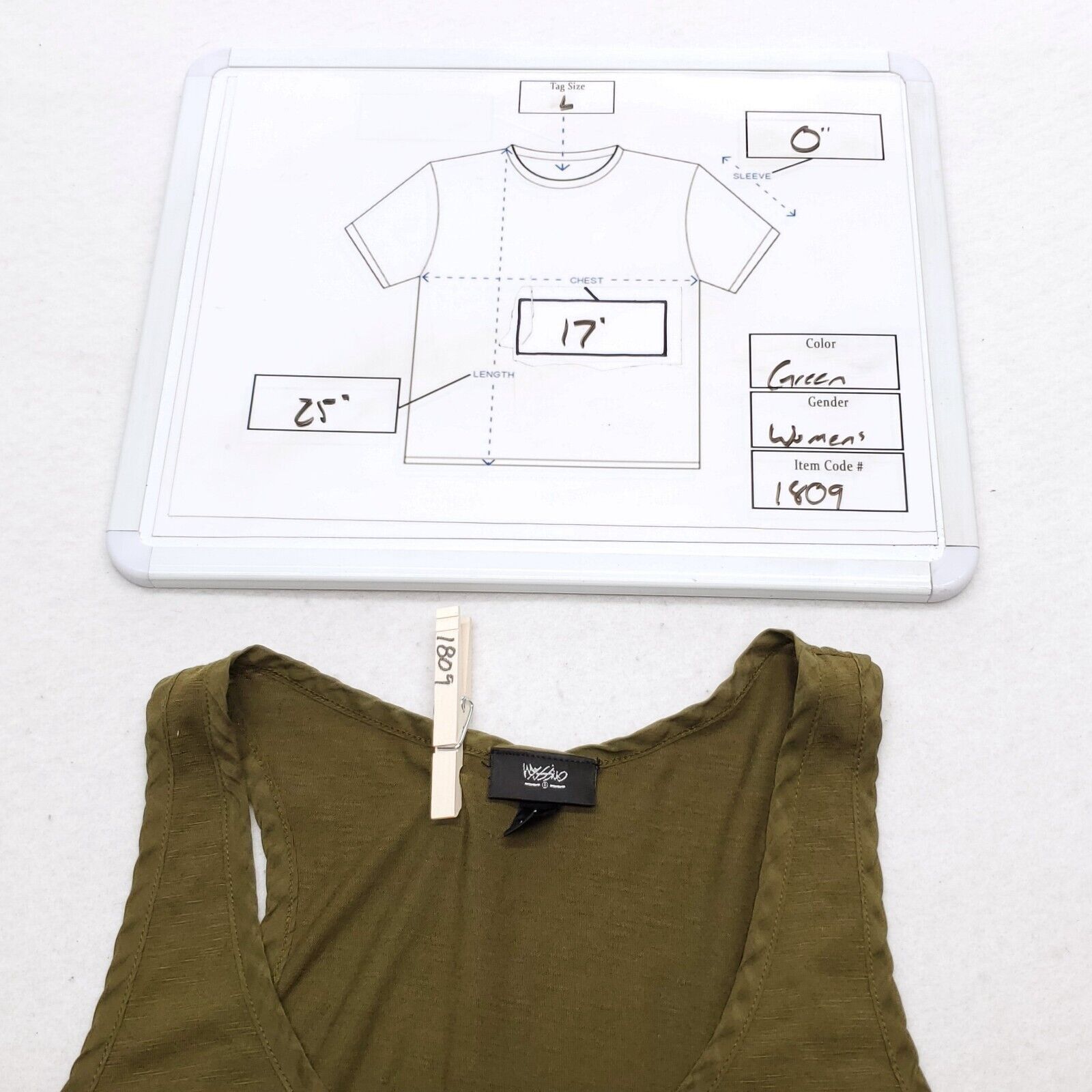 Mossimo Mossimo Casual Tank Top Shirt Womens Size Medium M Green Size M / US 6-8 / IT 42-44 - 8 Thumbnail