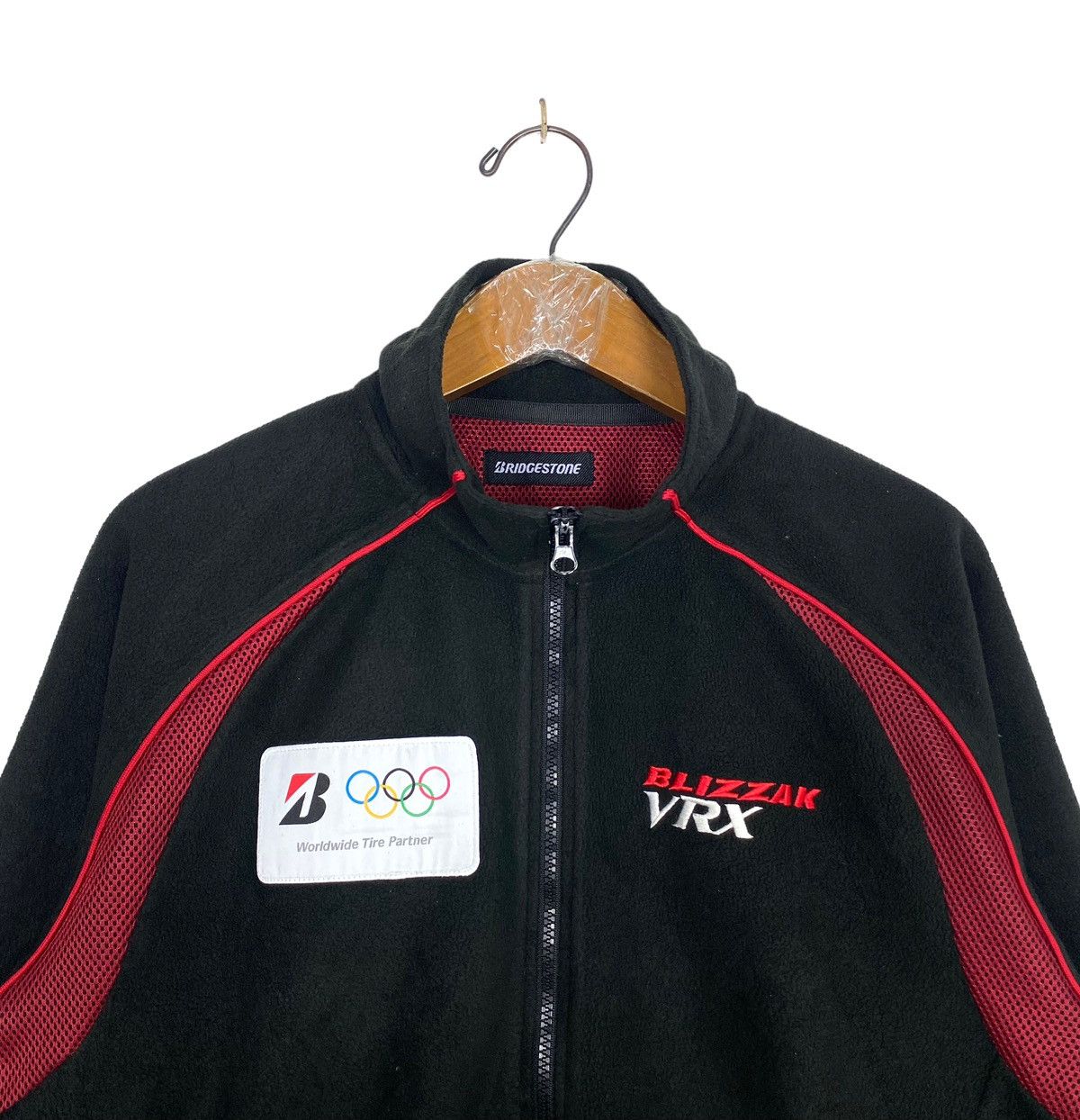 Japanese Brand Rare‼️ Bridgestone Blizzak Racing Team X Olympic Fleece Size US M / EU 48-50 / 2 - 3 Thumbnail