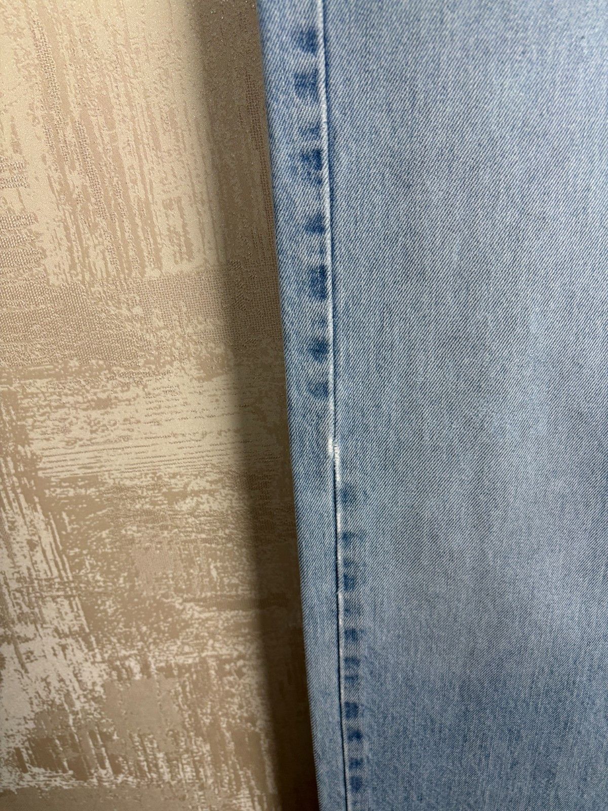 Levi's Vintage Levi's 751 02 Light Blue Stone Wash Denim Jeans Size US 33 - 18 Thumbnail
