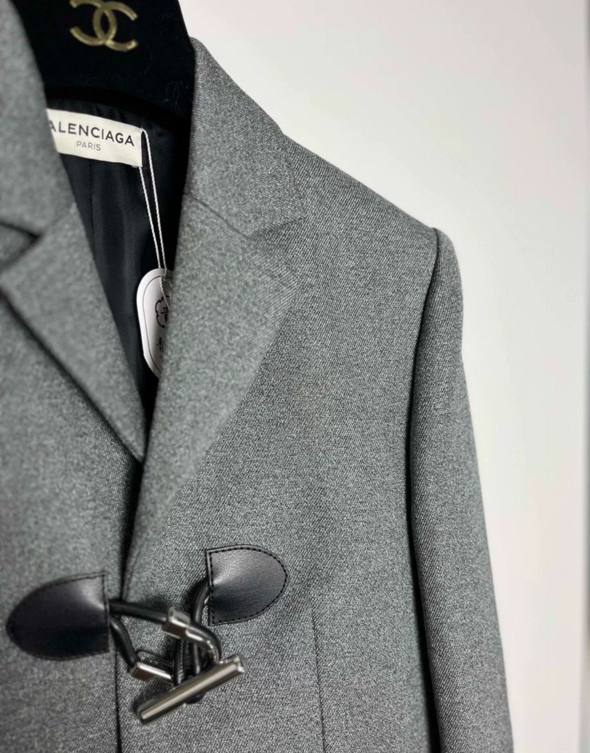 Balenciaga Balenciaga Parisian Buckle Suit Jacket Size US S / EU 44-46 / 1 - 4 Thumbnail