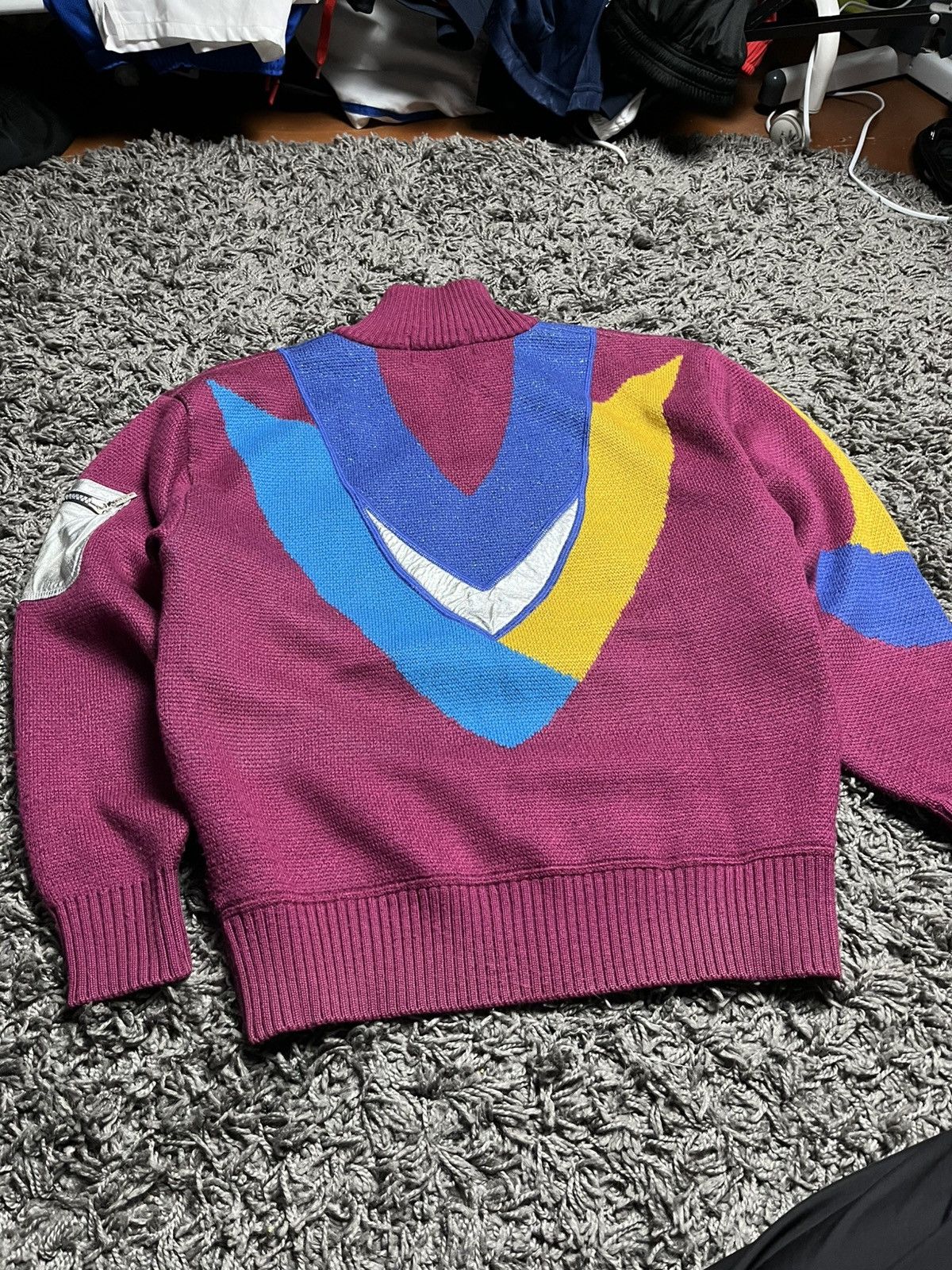 Descente Rare Archive Descente 1991 Ski Team Sweater (Made in Japan) Size US M / EU 48-50 / 2 - 14 Thumbnail