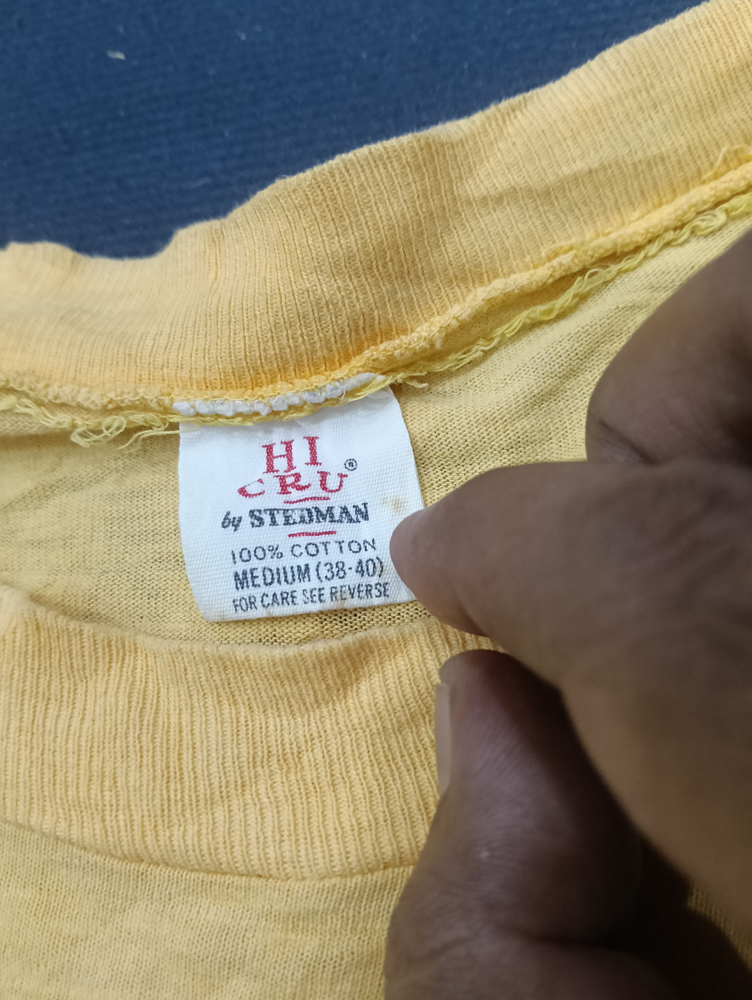 Vintage Rare Vintage 70s Thrashed Heineken Pocket Tee Size US M / EU 48-50 / 2 - 5 Thumbnail