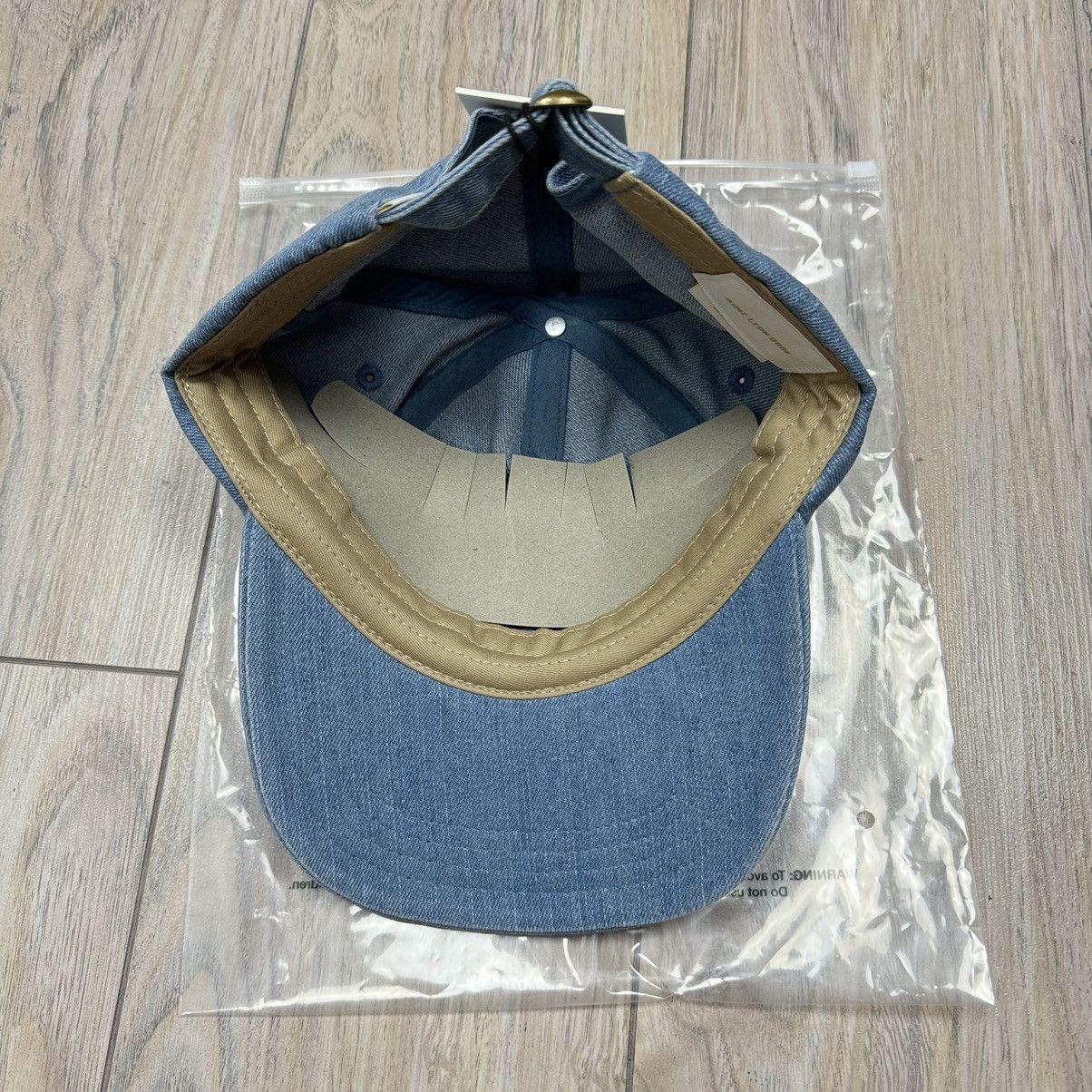 Aime Leon Dore Aimé Leon Dore ALD Core Denim Light Blue Wash Hat DS Size ONE SIZE - 8 Thumbnail