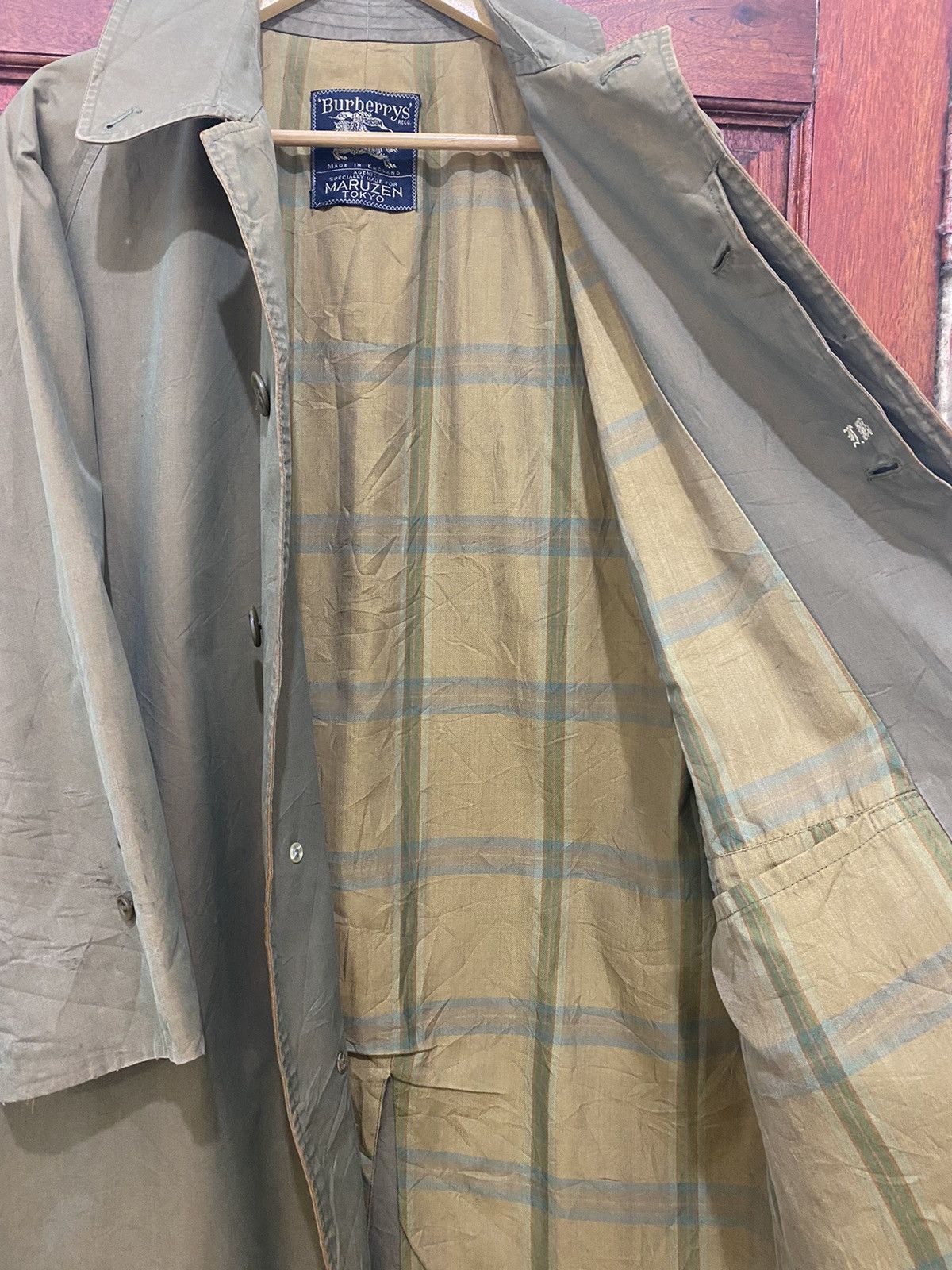 Vintage Burberry Maruzen Tokyo Trench Coat Single Breasted