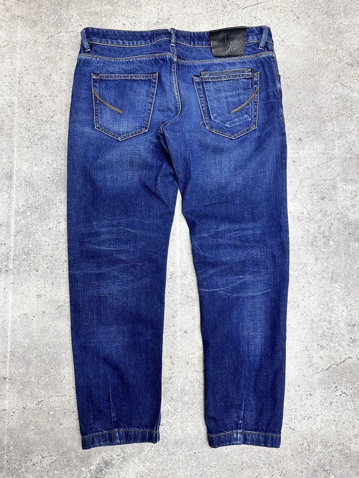 Prada Vintage Denim Blue Handpicked Jeans Baggy Casual Style Size US 35 - 10 Thumbnail