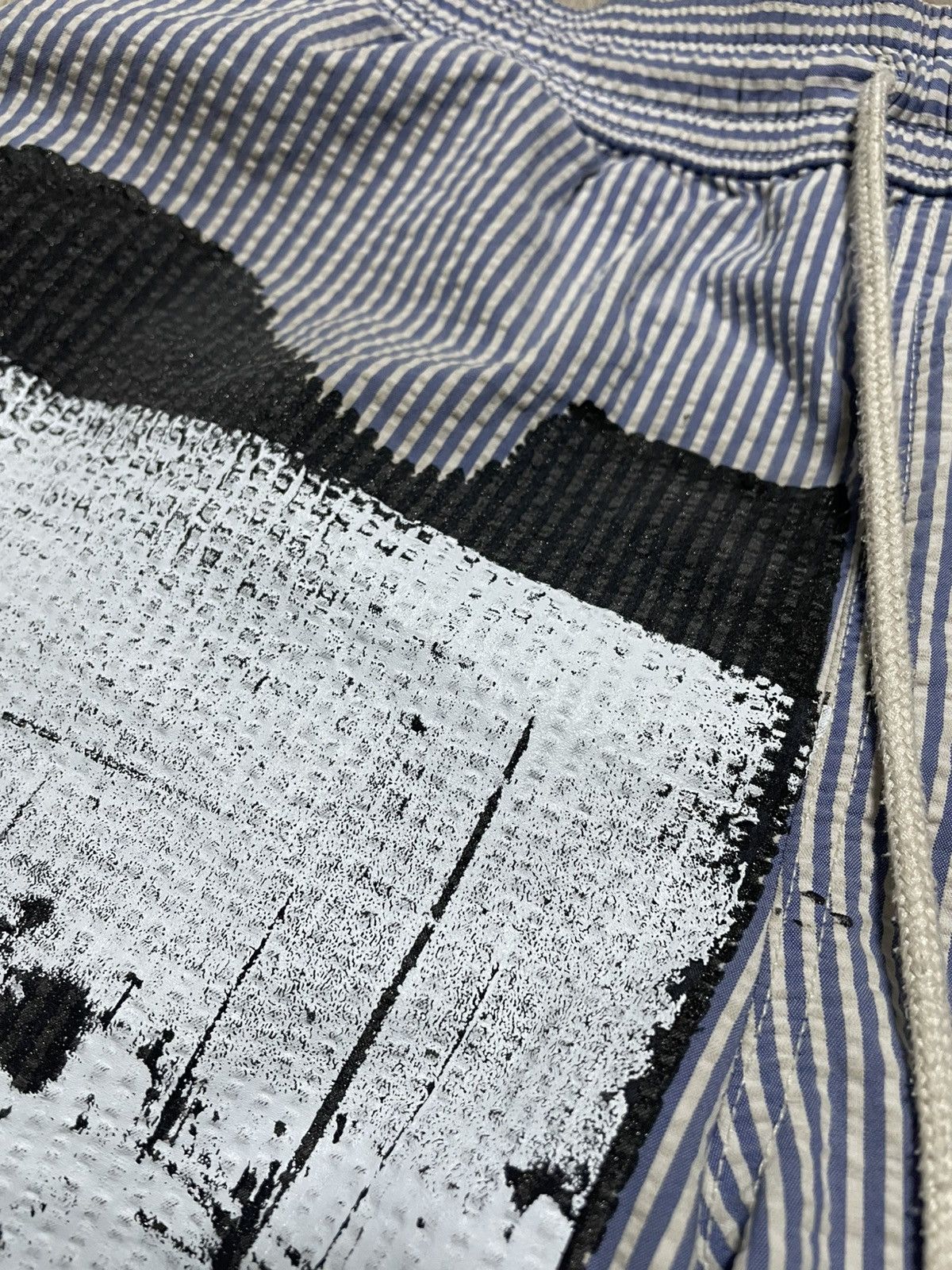 Polo Ralph Lauren Rare Polo Ralph Lauren Custom Striped Swimming Shorts Logo Size US 36 / EU 52 - 6 Thumbnail