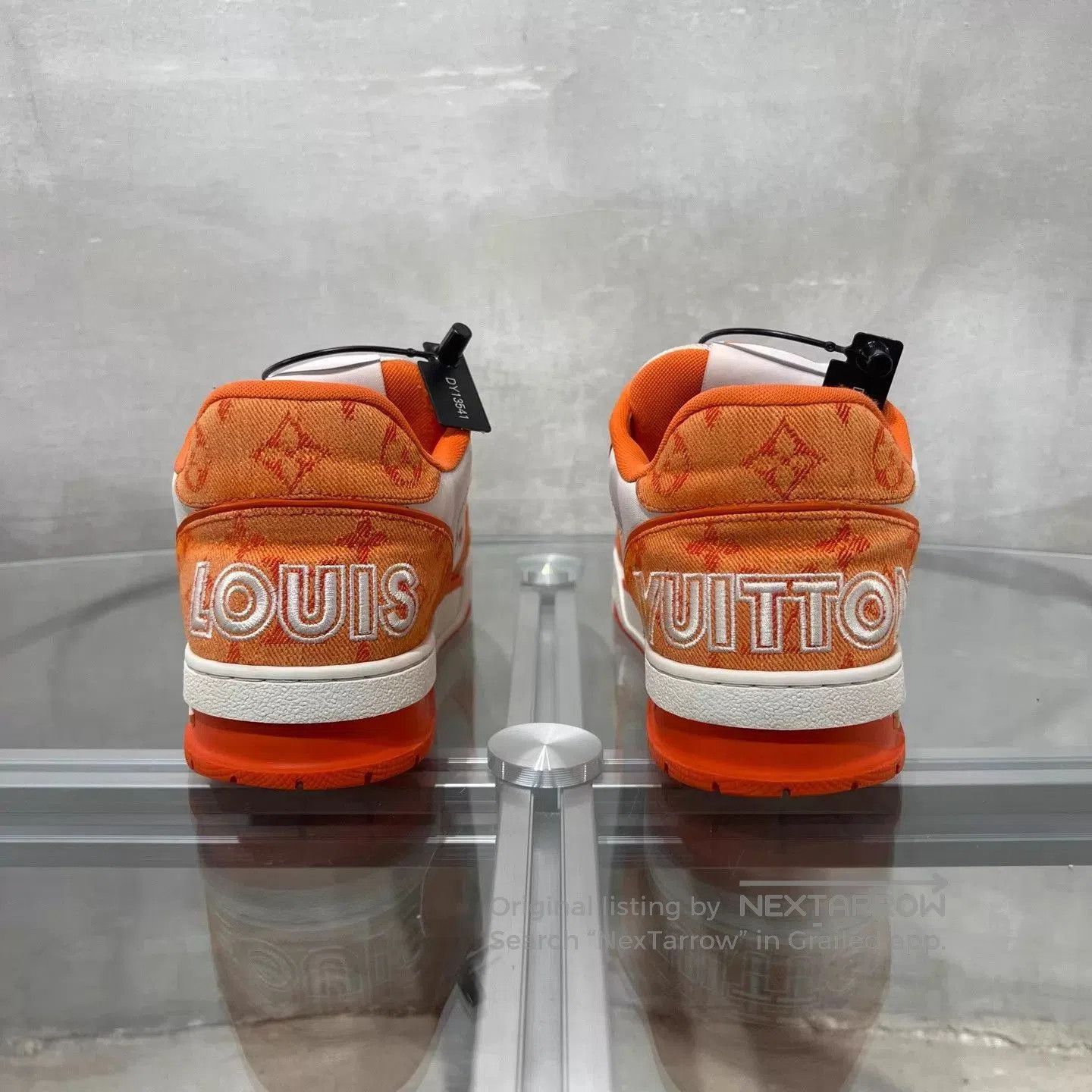Louis Vuitton Orange Lowtop Sneakers Size 7. Size US 7 / EU 40 - 6 Thumbnail