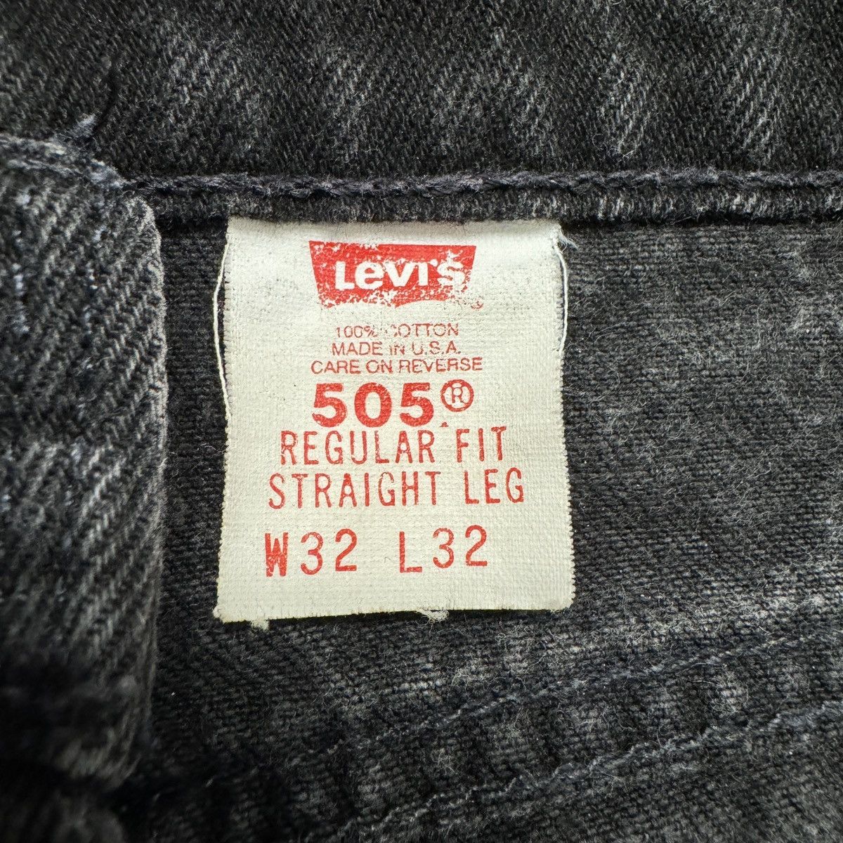 Levi's Levi’s 505(40505-4159) /Black Denim Pants Size US 31 - 5 Thumbnail