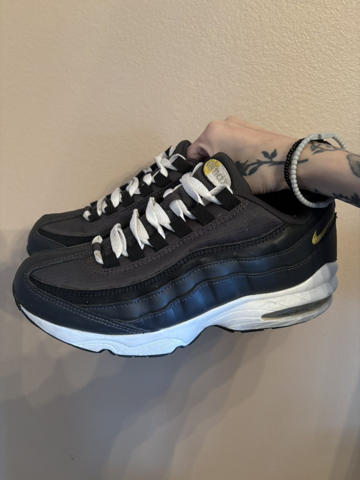 Nike Nike Air Max 95 GS 'Anthracite Amarillo' Size US 7 / EU 40 - 6 Thumbnail