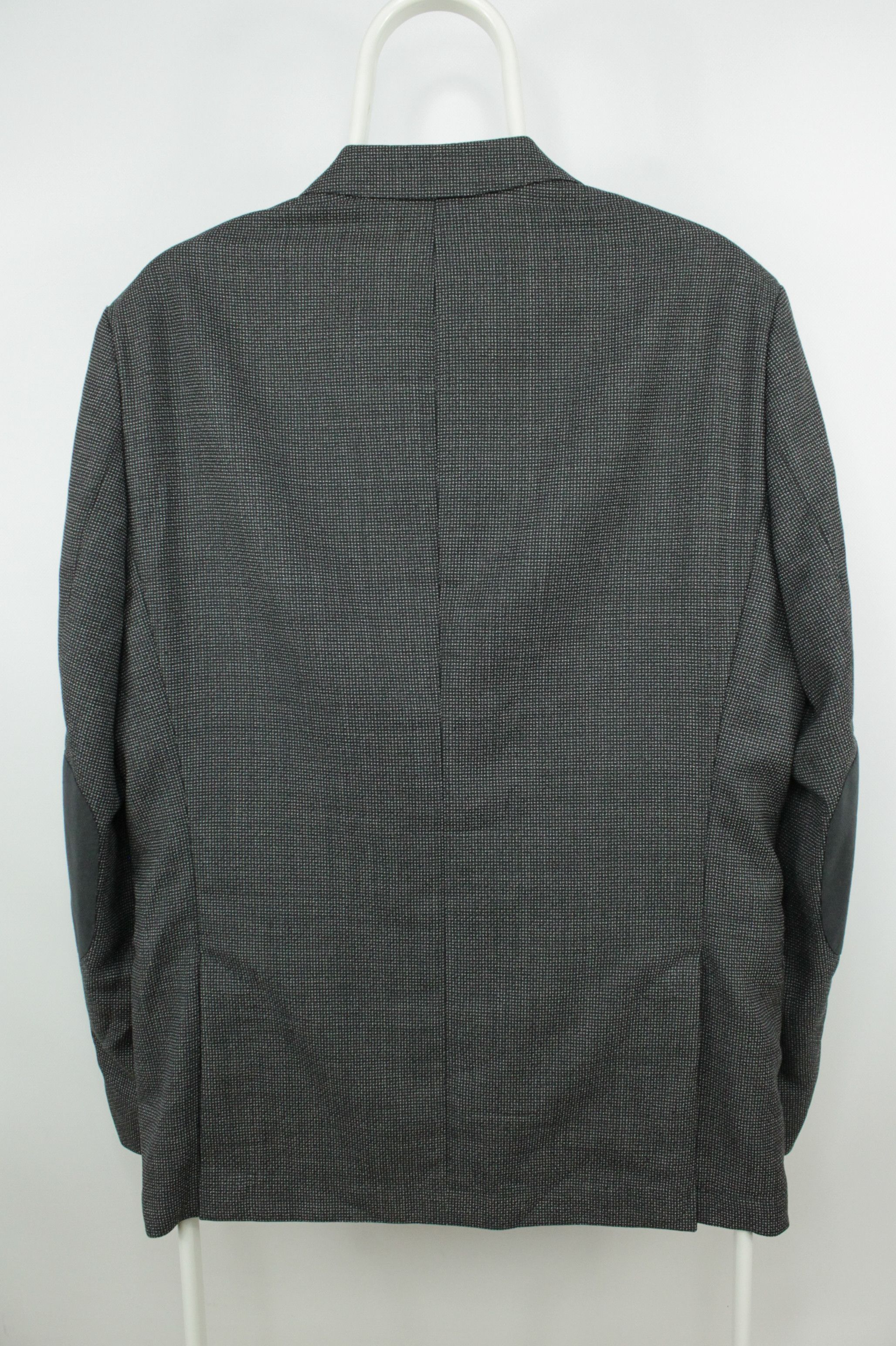 Hugo Boss Hugo Boss Jestor2 Textured Gray Wool Blazer Jacket Men's Size 40R - 6 Thumbnail