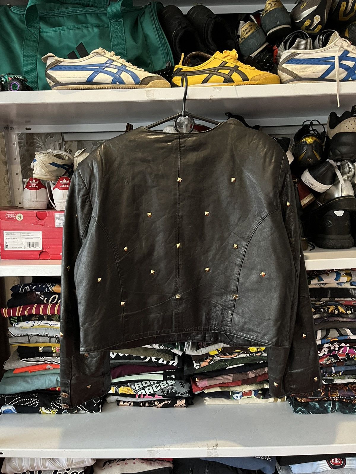 Vintage Crazy True Vintage Cycle Rider Leather Jacket Biker Rare Size S / US 4 / IT 40 - 4 Thumbnail